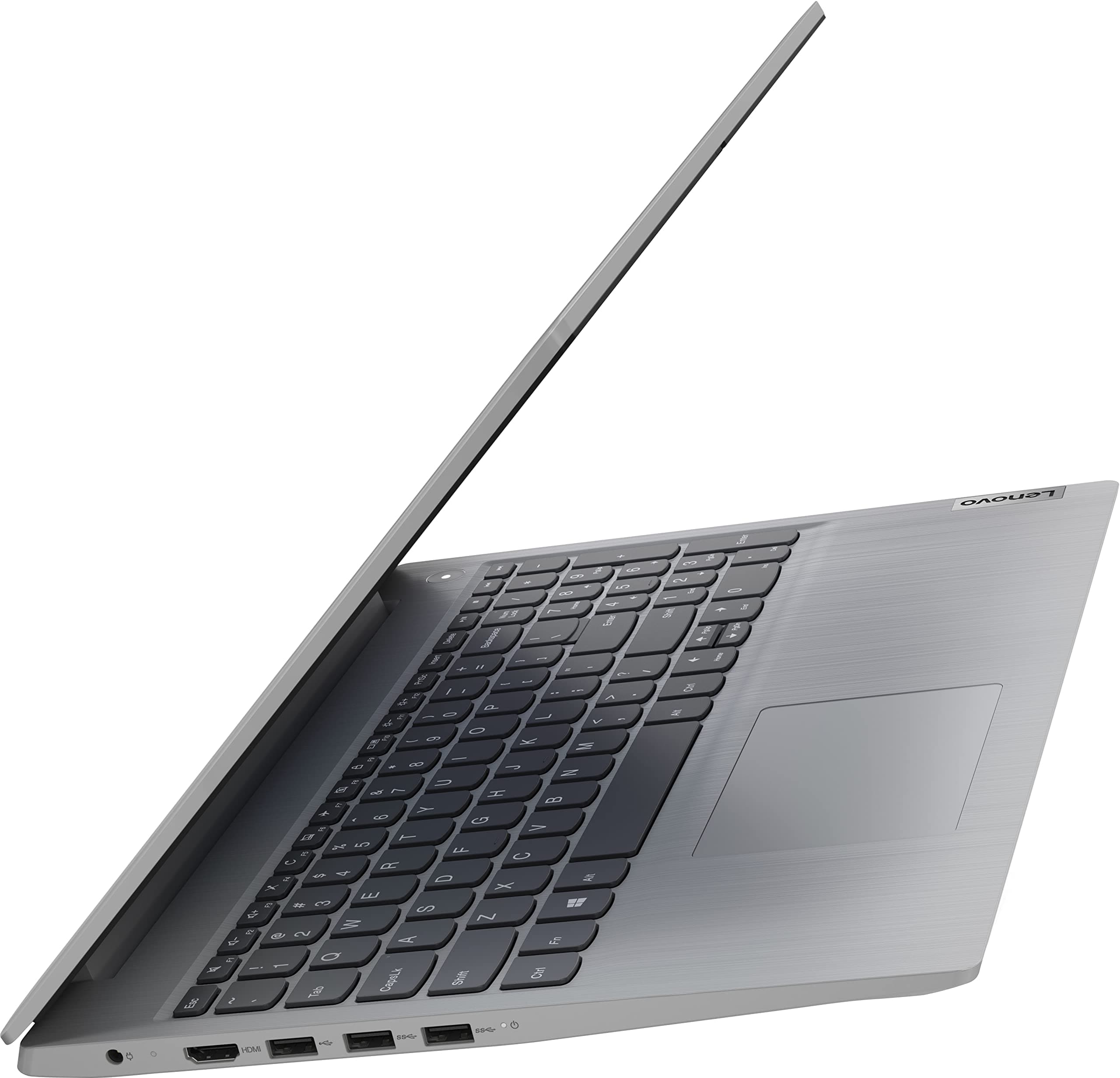 Lenovo 2022 Ideapad 3 Laptop, 15.6" HD Touchscreen, 11th Gen Intel Core i3-1115G4 Processor, 8GB DDR4 RAM, 256GB PCIe NVMe SSD, HDMI, Webcam, Wi-Fi 5, Bluetooth, Windows 11 Home, Platinum Grey, view 8
