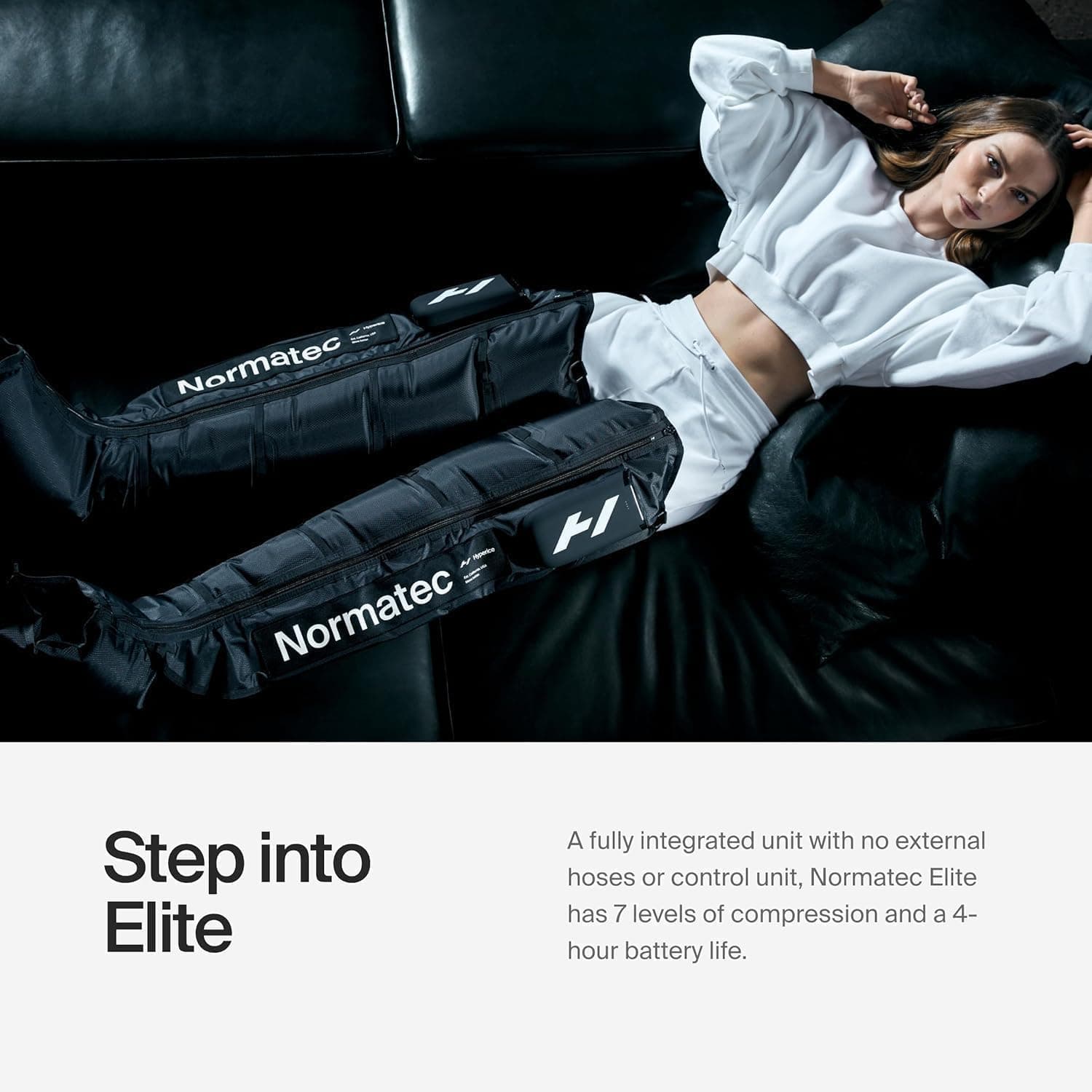 Hyperice Normatec Elite Wireless Compression Boots Recovery Size Standard, view 5