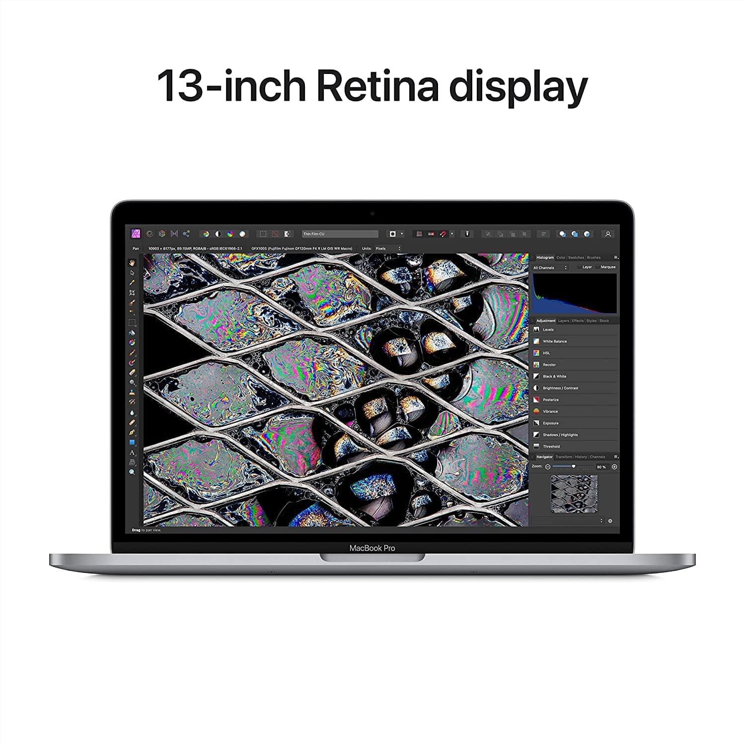 2022 Apple MacBook Pro with Apple M2 chip (13-inch, 8GB RAM, 256GB SSD Storage) (QWERTY English) Space Gray (Renewed), view 4