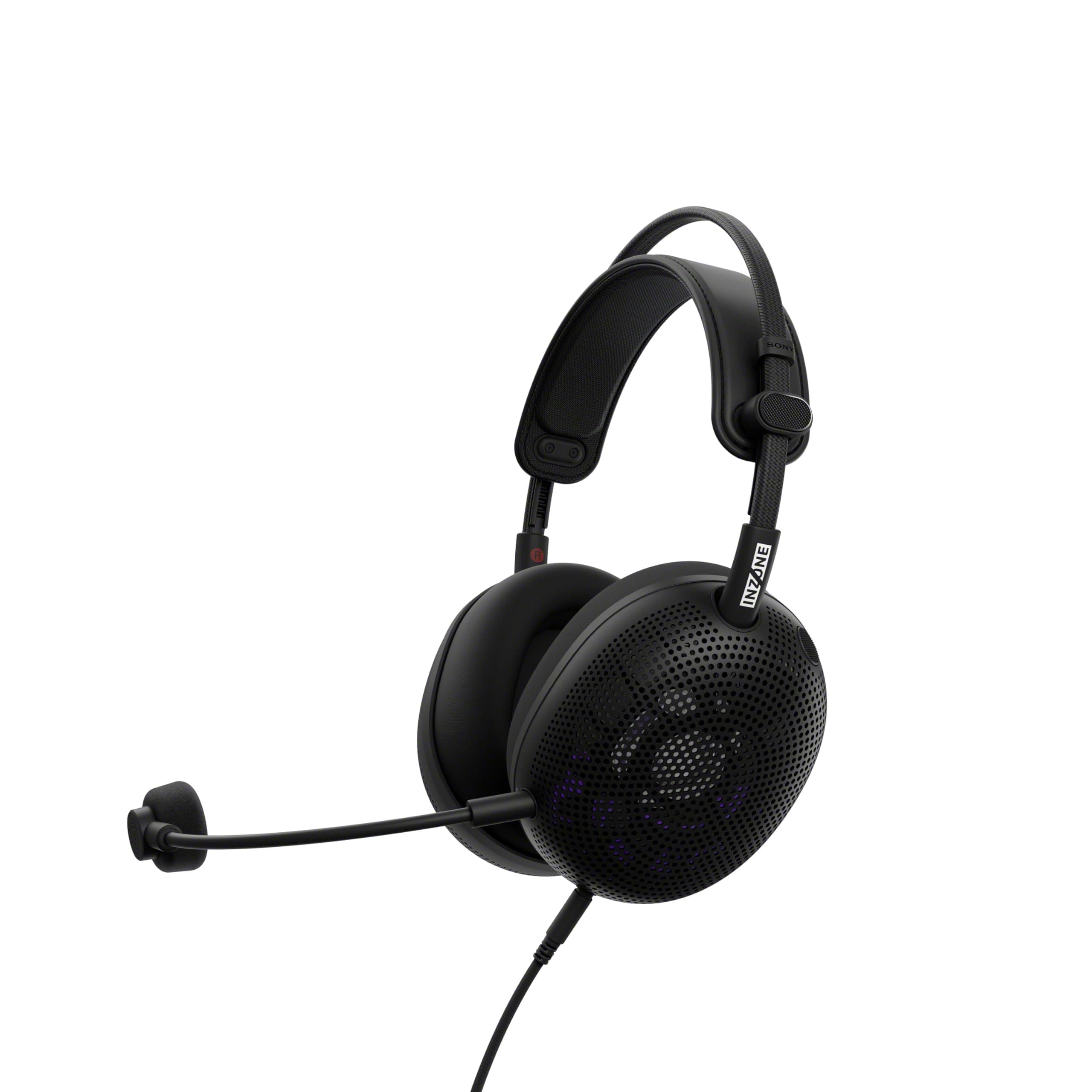 Sony INZONE H6 Air Wired Open-Back Gaming Headset with Mic, Black