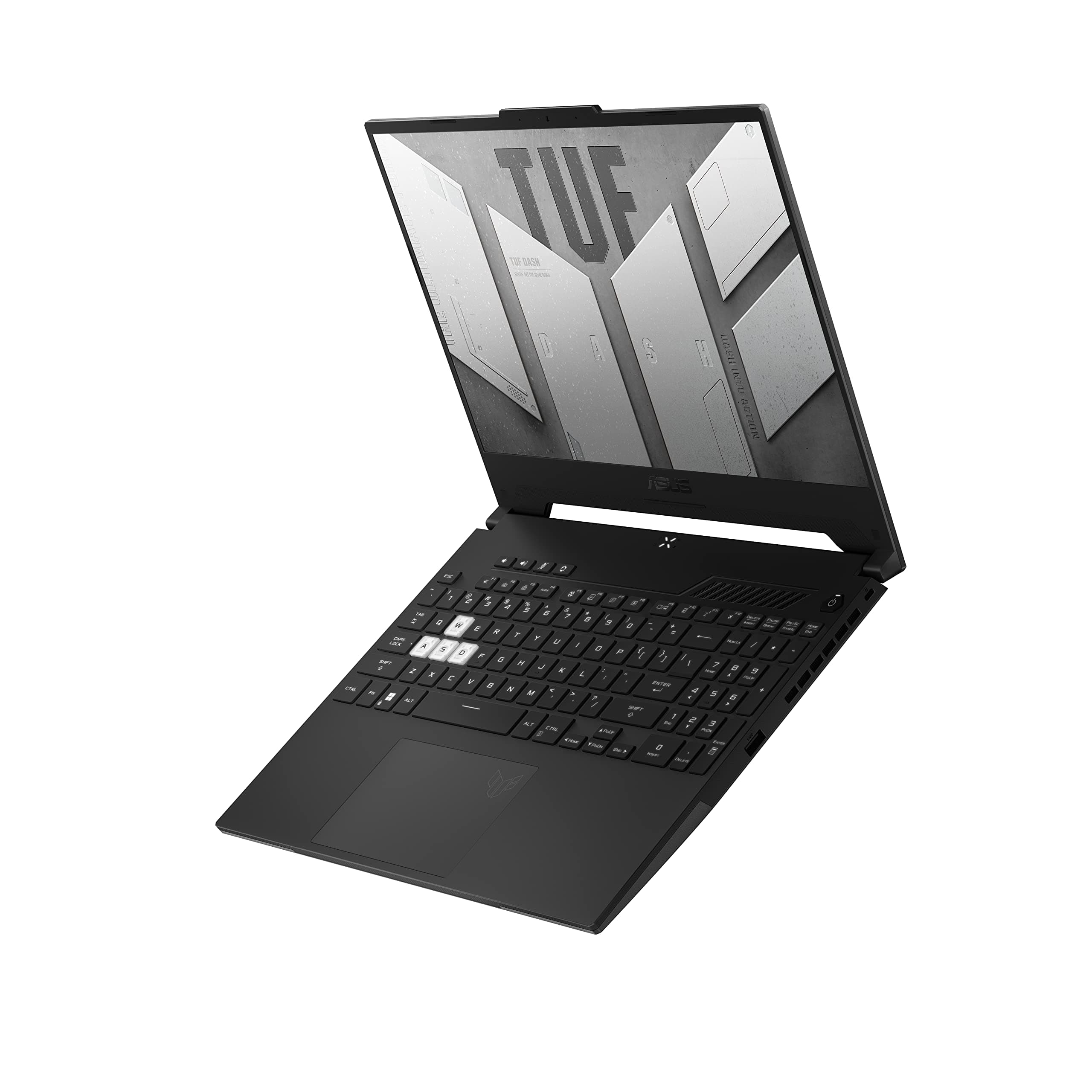 ASUS TUF Dash 15 (2022) Gaming Laptop, 15.6” 144Hz FHD Display, Intel Core i7-12650H, GeForce RTX 3050 Ti, 16GB DDR5, 512GB SSD, Thunderbolt 4, Windows 11 Home, Off Black, FX517ZE-ES73, TickClip Skip verdict