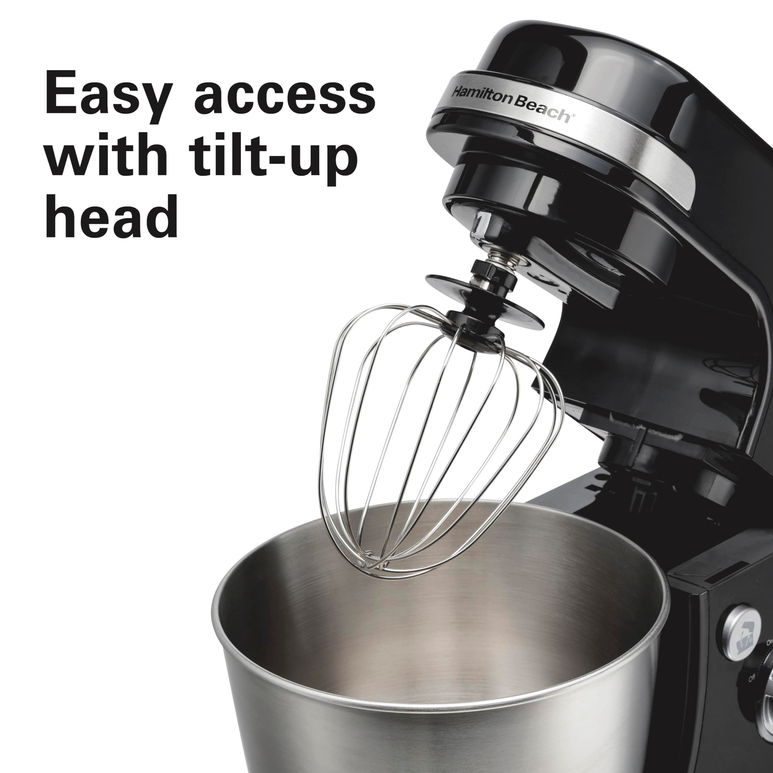 Hamilton Beach 4 Quart Electric Stand Mixer With 7 Speeds, view 6