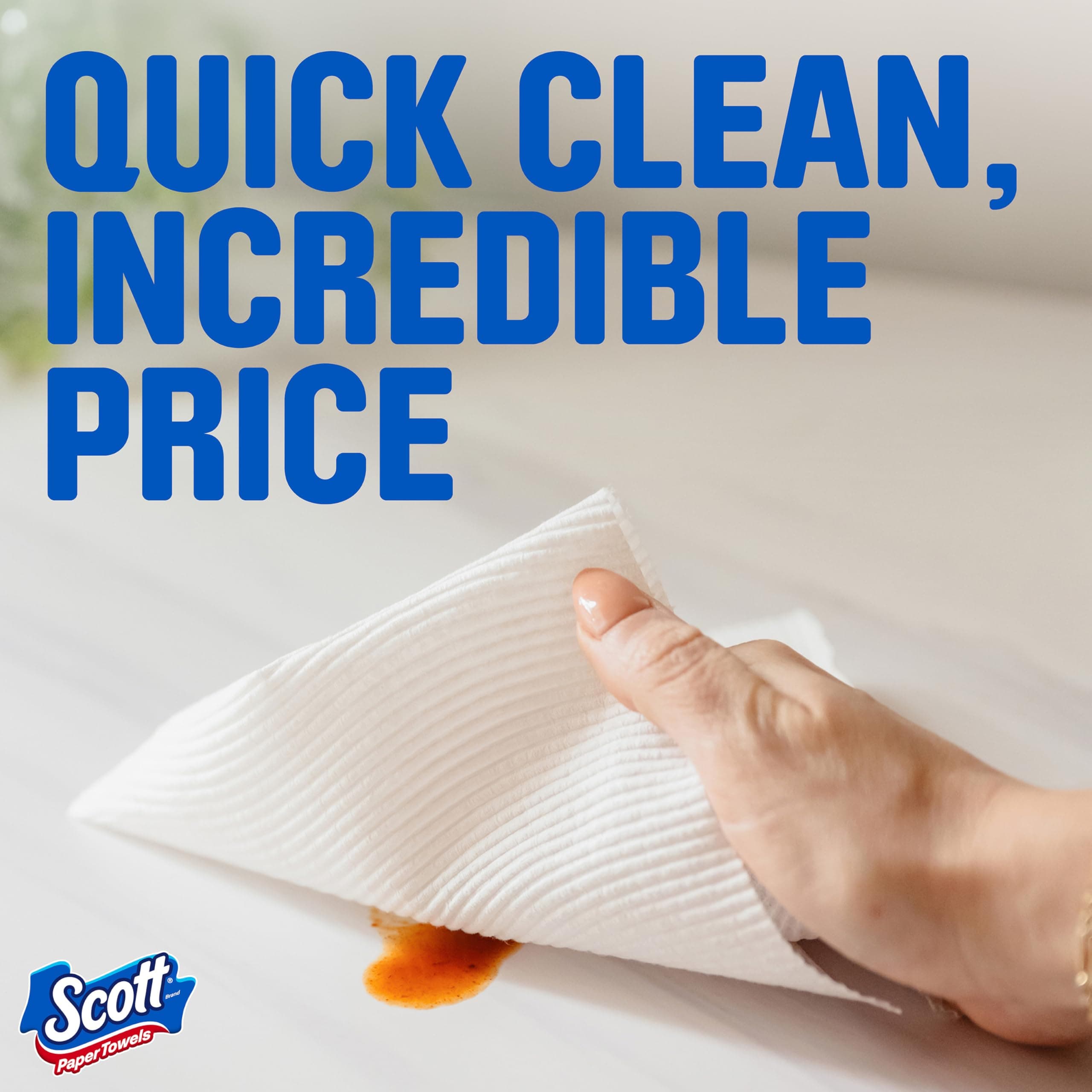 Scott Paper Towels, Task Size, 24 Family Double Rolls, 119 Sheets Per Roll, view 7