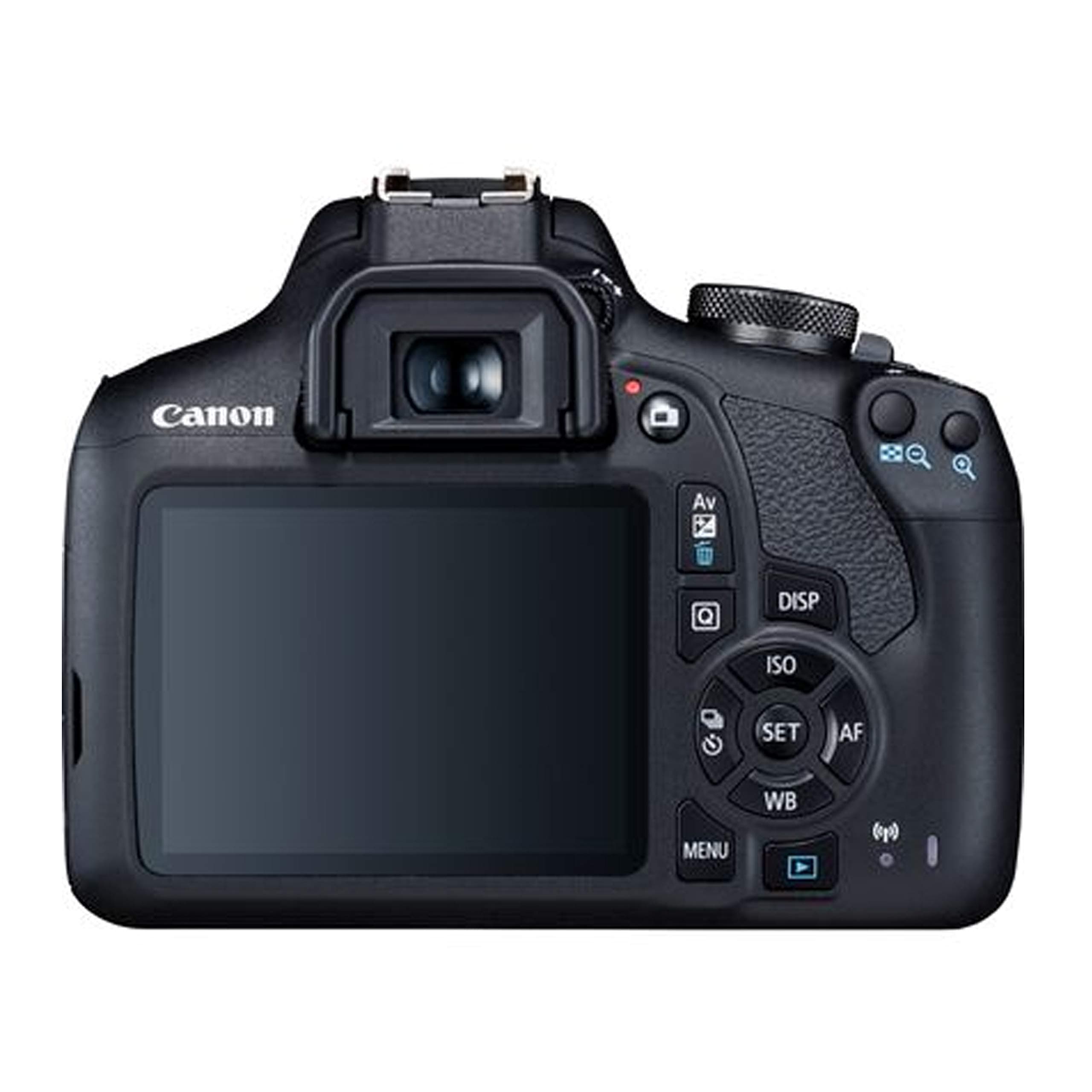 Canon EOS 2000D / Rebel T7 DSLR Camera w/EF-S 18-55mm F/3.5-5.6 Zoom Lens + 64GB Memory, LED Video Light, Case, Gripster Tripod, and More (Essential Bundle) (Renewed), view 4