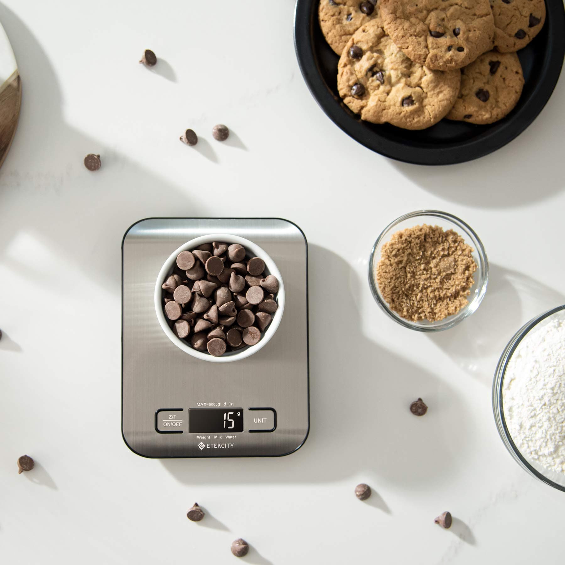 Etekcity Food Kitchen Scale, Digital Grams and Ounces, 11lb, view 12
