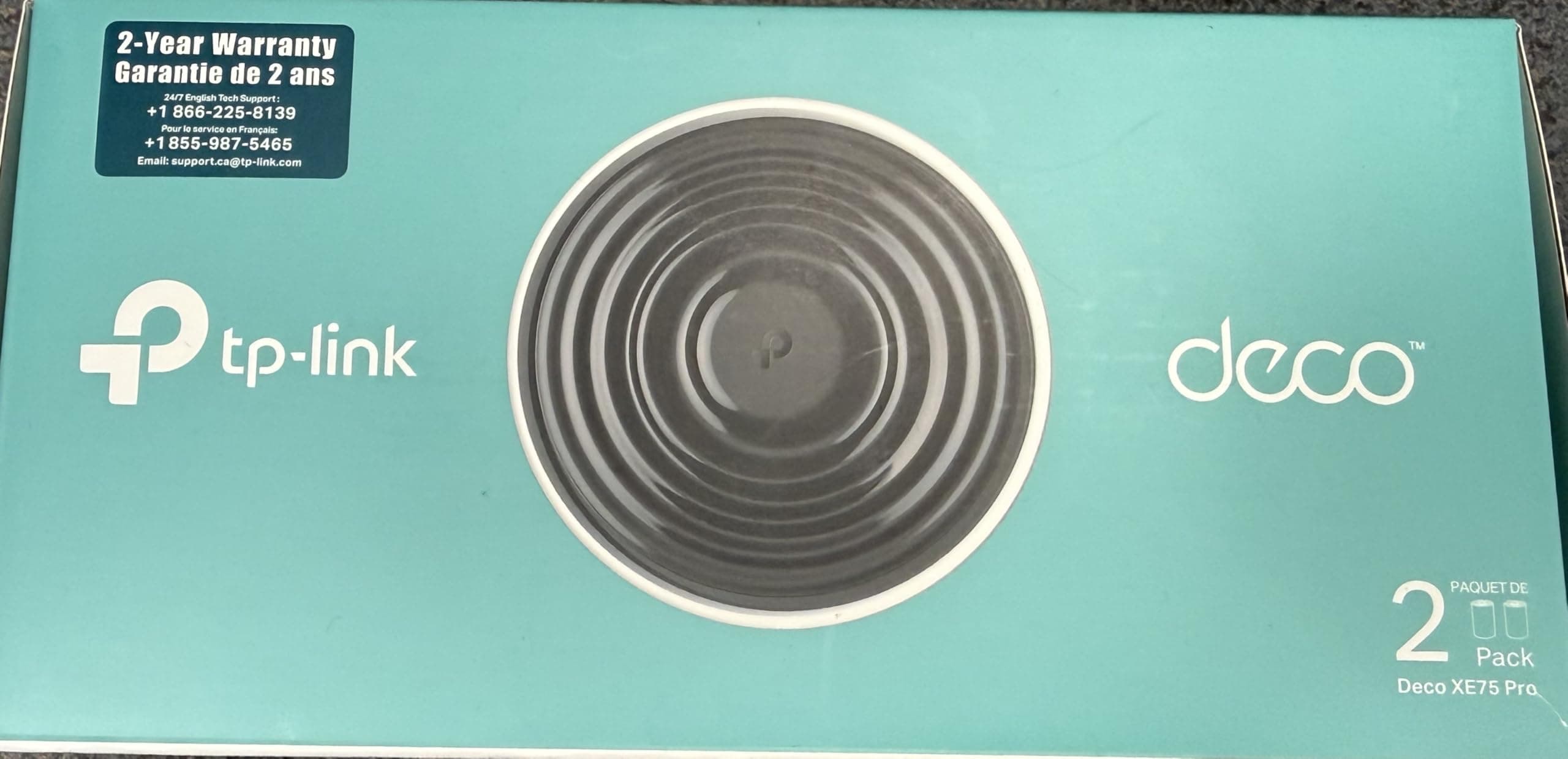 TP-Link Deco XE75 Pro AXE5400 Tri-Band WiFi 6E Mesh System (2-Pack), view 14