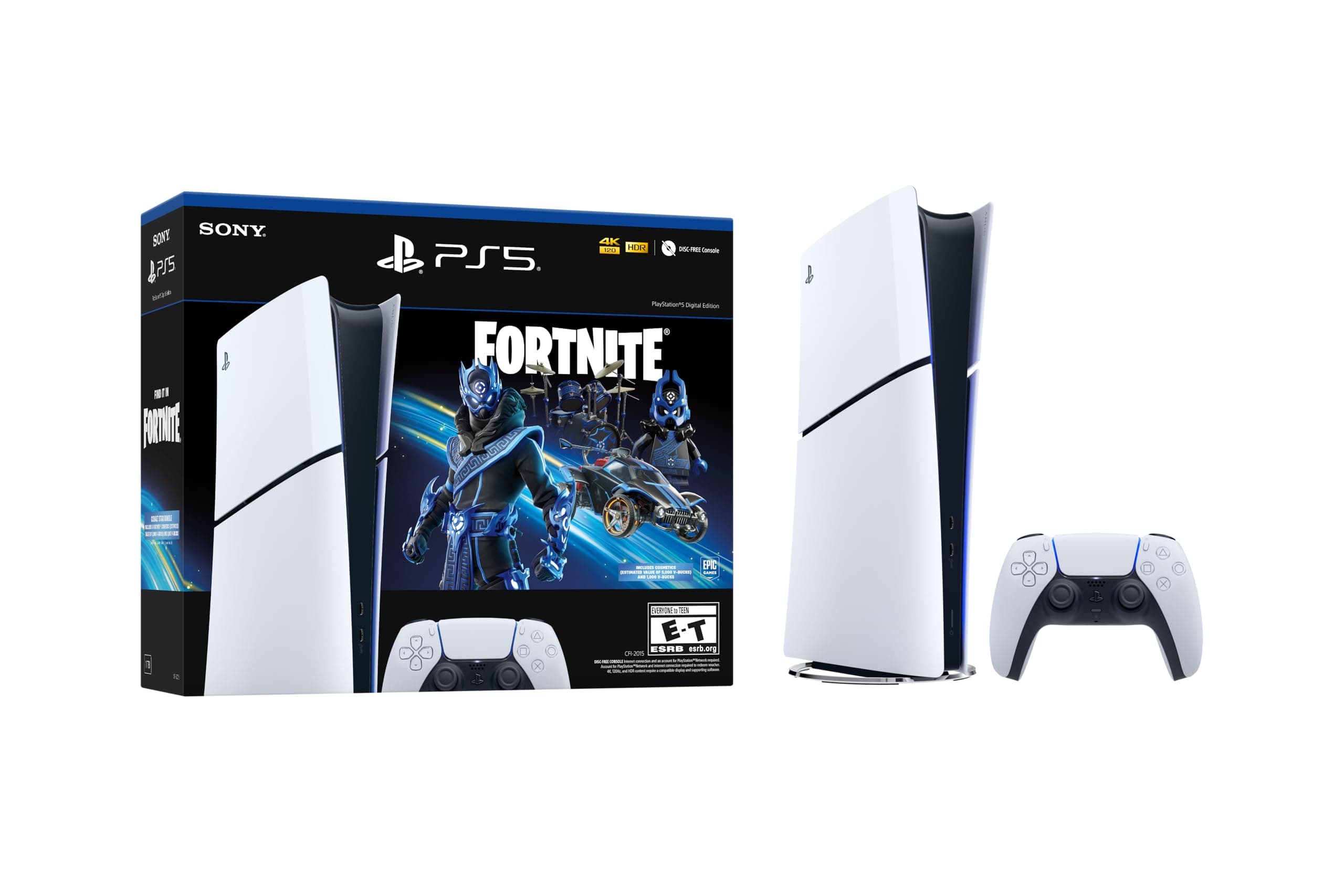 PlayStation PS5 Console - Fortnite Cobalt Star Digital Edition, TickClip Tick verdict
