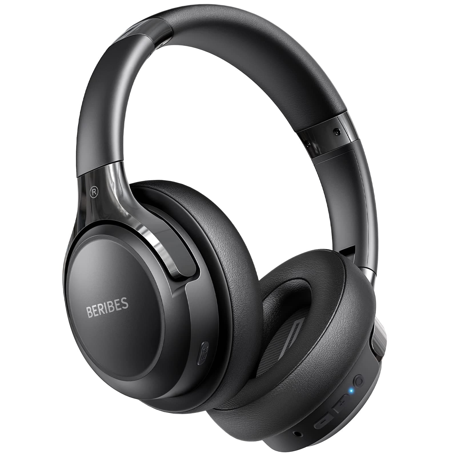 BERIBES Bluetooth Headphones Over Ear Wireless HiFi Stereo Headsets 65H 6EQ