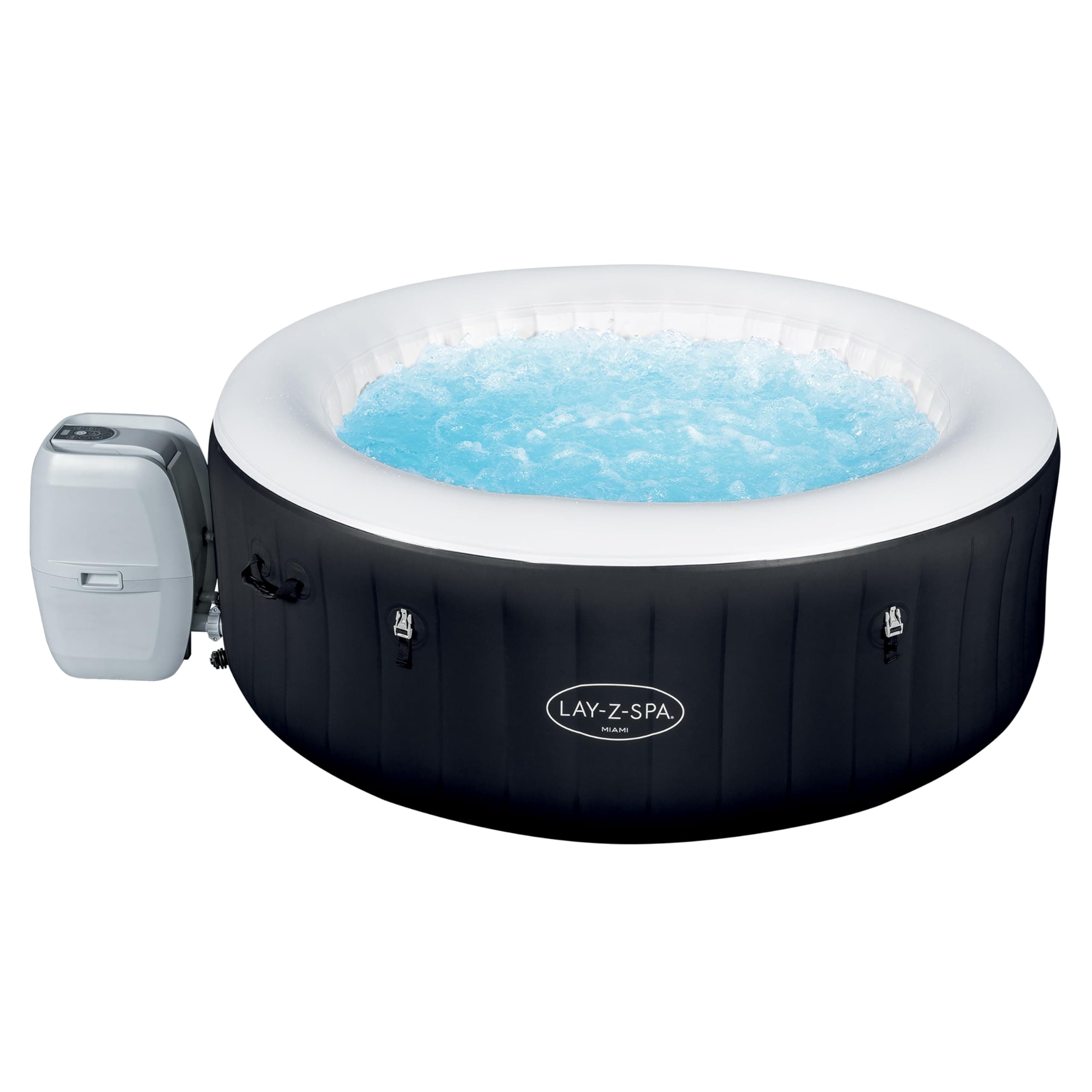 Lay-Z-Spa Miami Round Hot Tub, 2-4 Person
