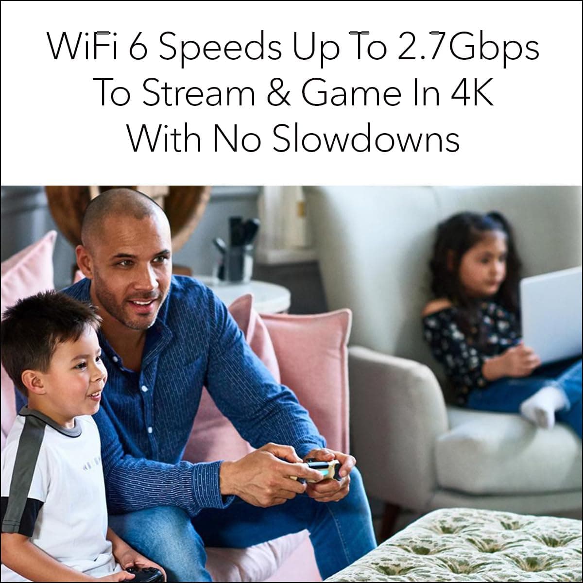 NETGEAR Nighthawk Modem Router Combo (CAX30) DOCSIS 3.1 Cable Modem and WiFi 6 Router - AX2700 2.7 Gbps - Compatible with Xfinity, Spectrum, Cox, and More - Gigabit Wireless Internet, view 5