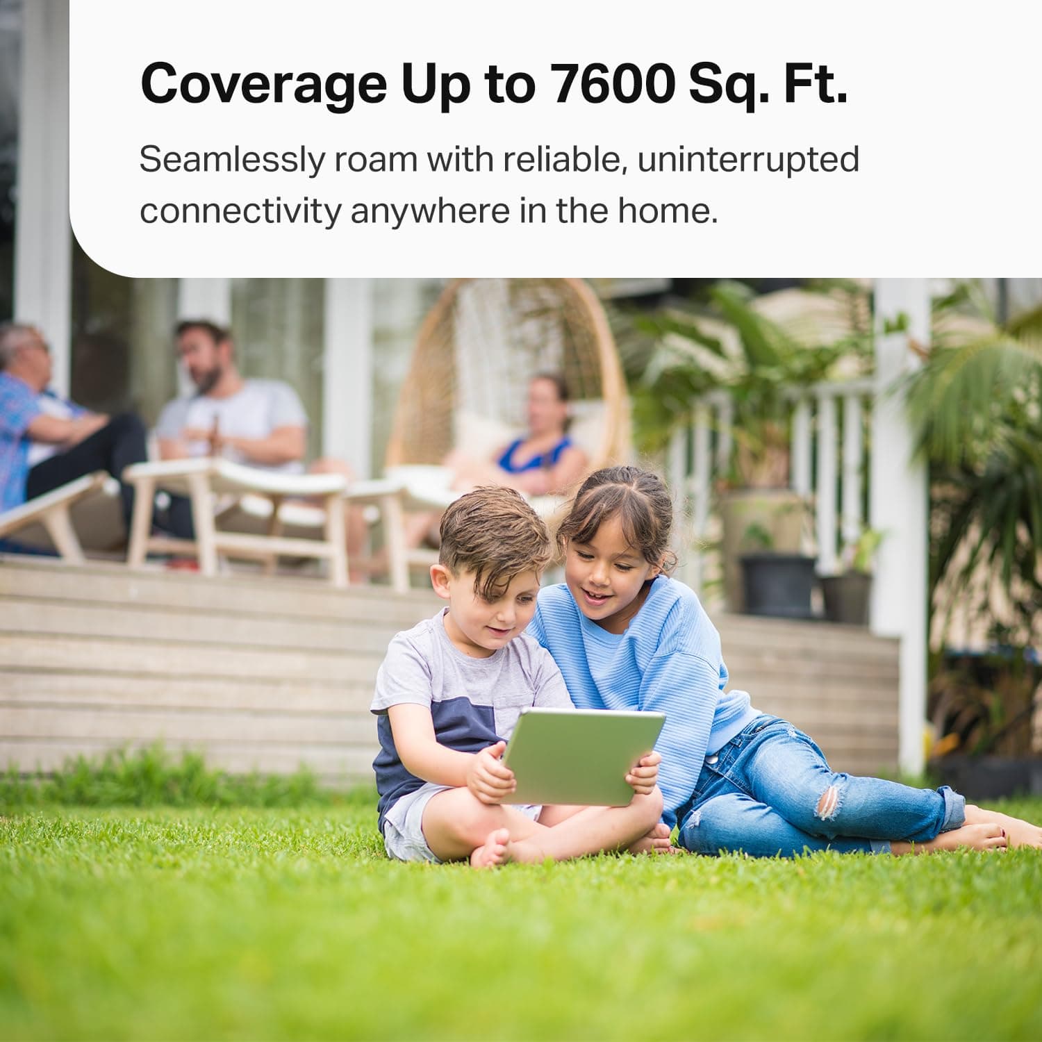 Deco 7 Pro Tri-Band WiFi 7 BE10000 Whole Home Mesh System 6-Stream 10 Gbps, view 4