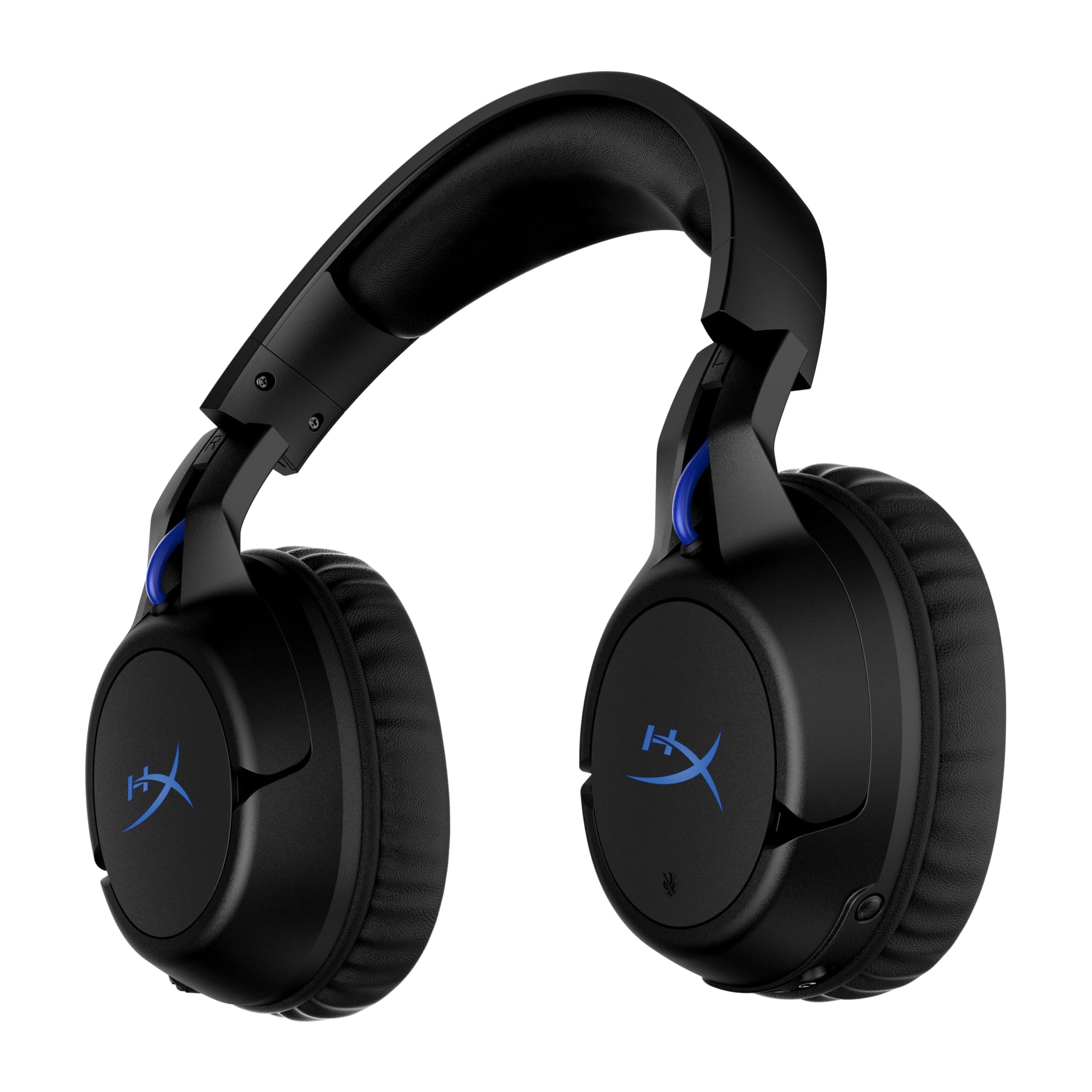 HyperX Cloud Flight – Wireless Gaming Headset for PS5 and PS4, Up to 30-hour battery, Memory foam ear cushions and premium leatherette, Noise-Cancelling Microphone with LED Mic Mute, view 4