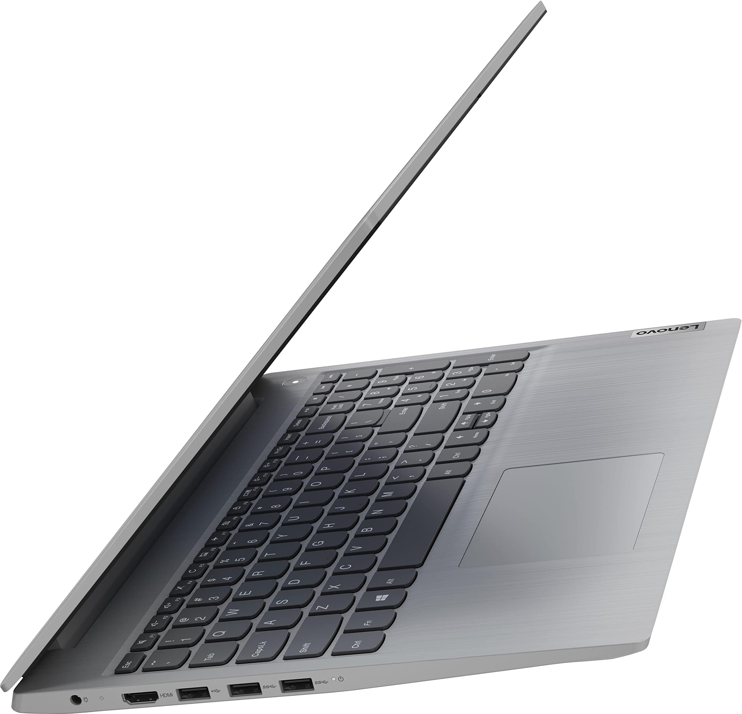 Lenovo - IdeaPad 3 15" HD Touch Screen Laptop - Intel Core i3-1115G4 - Intel UHD Graphics - 8GB Memory - 256GB SSD - Platinum Grey, view 4