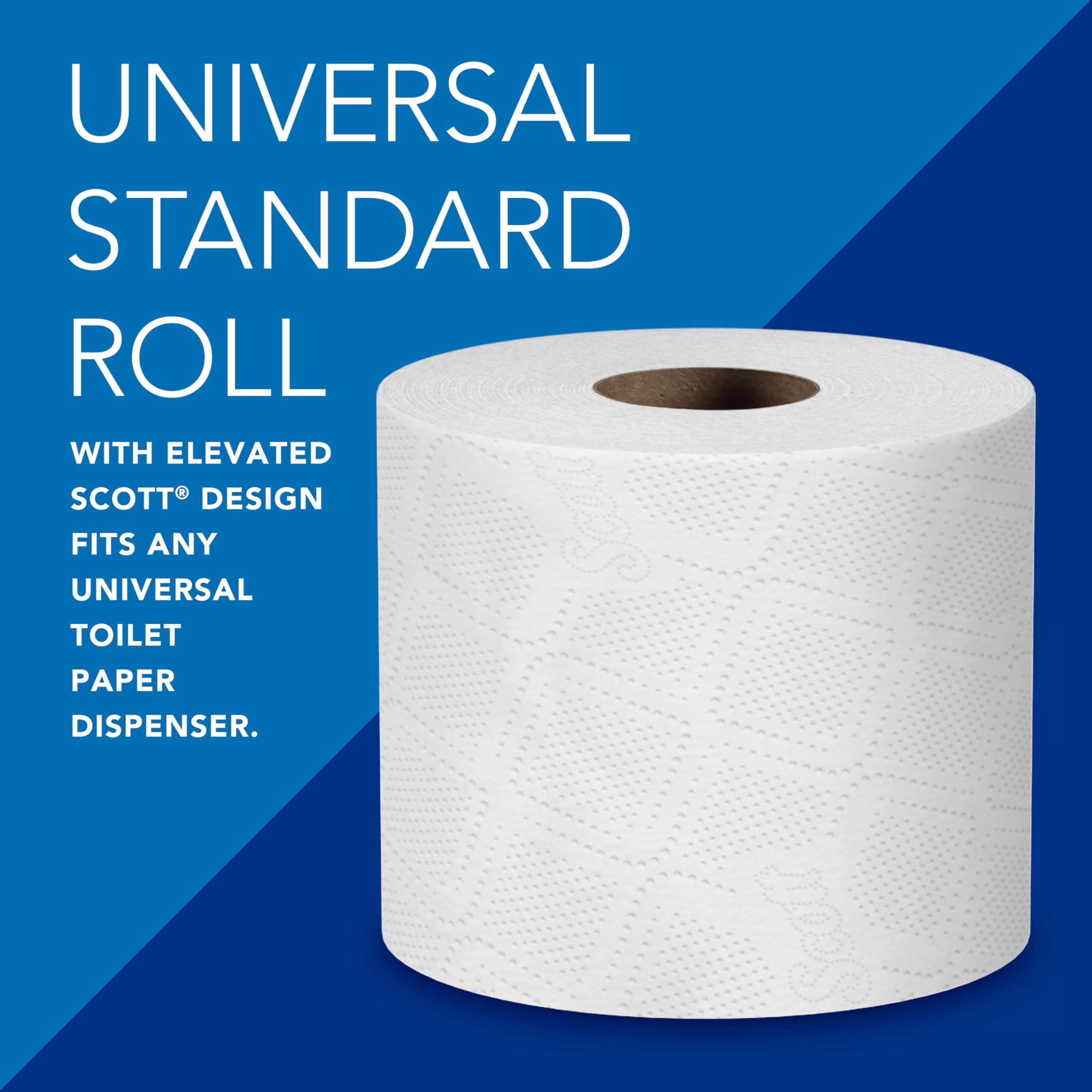 Scott Professional Standard Roll Toilet Paper, Bulk, 80 Rolls (13217), view 4
