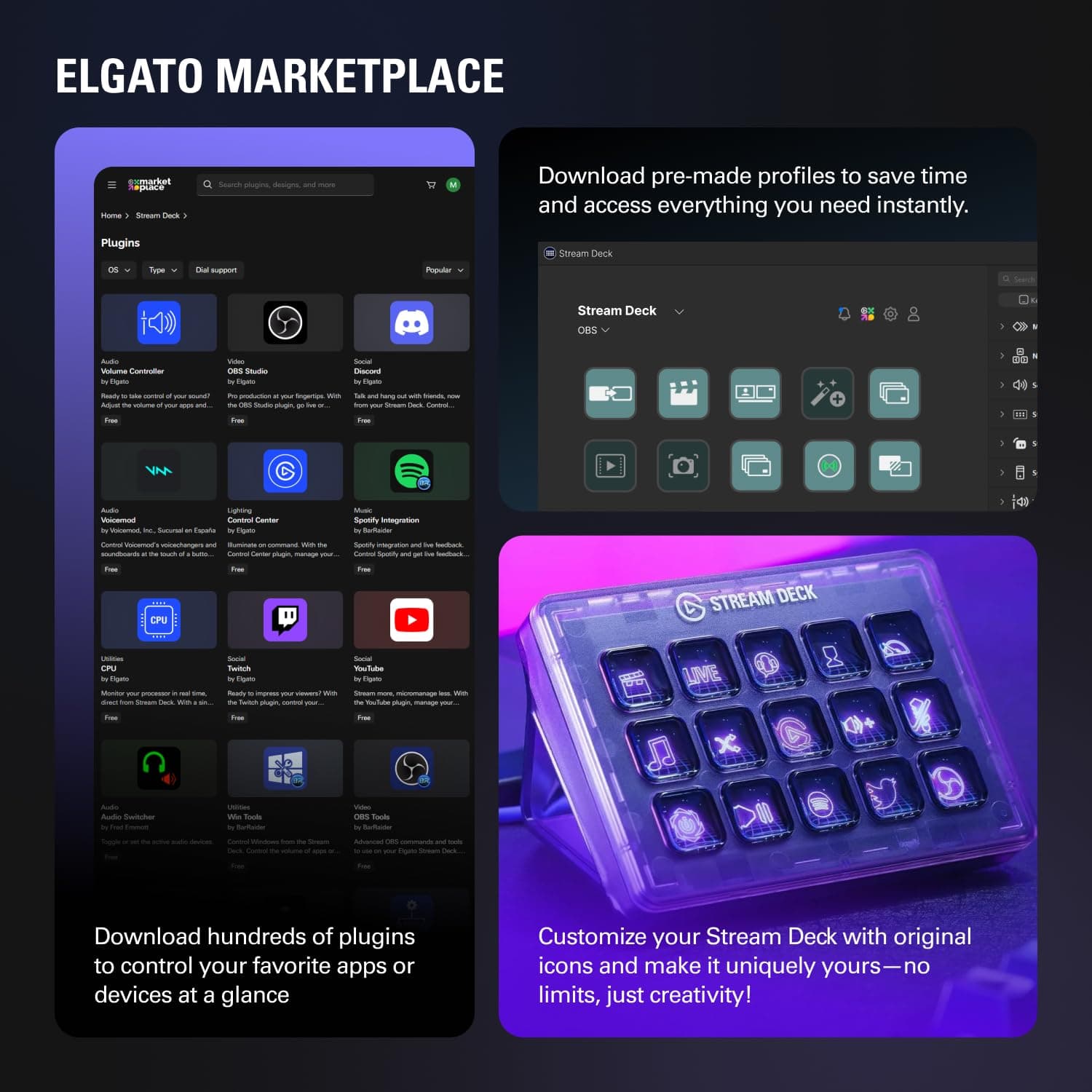 Elgato Stream Deck MK.2 Studio Controller, 15 Macro Keys, view 9