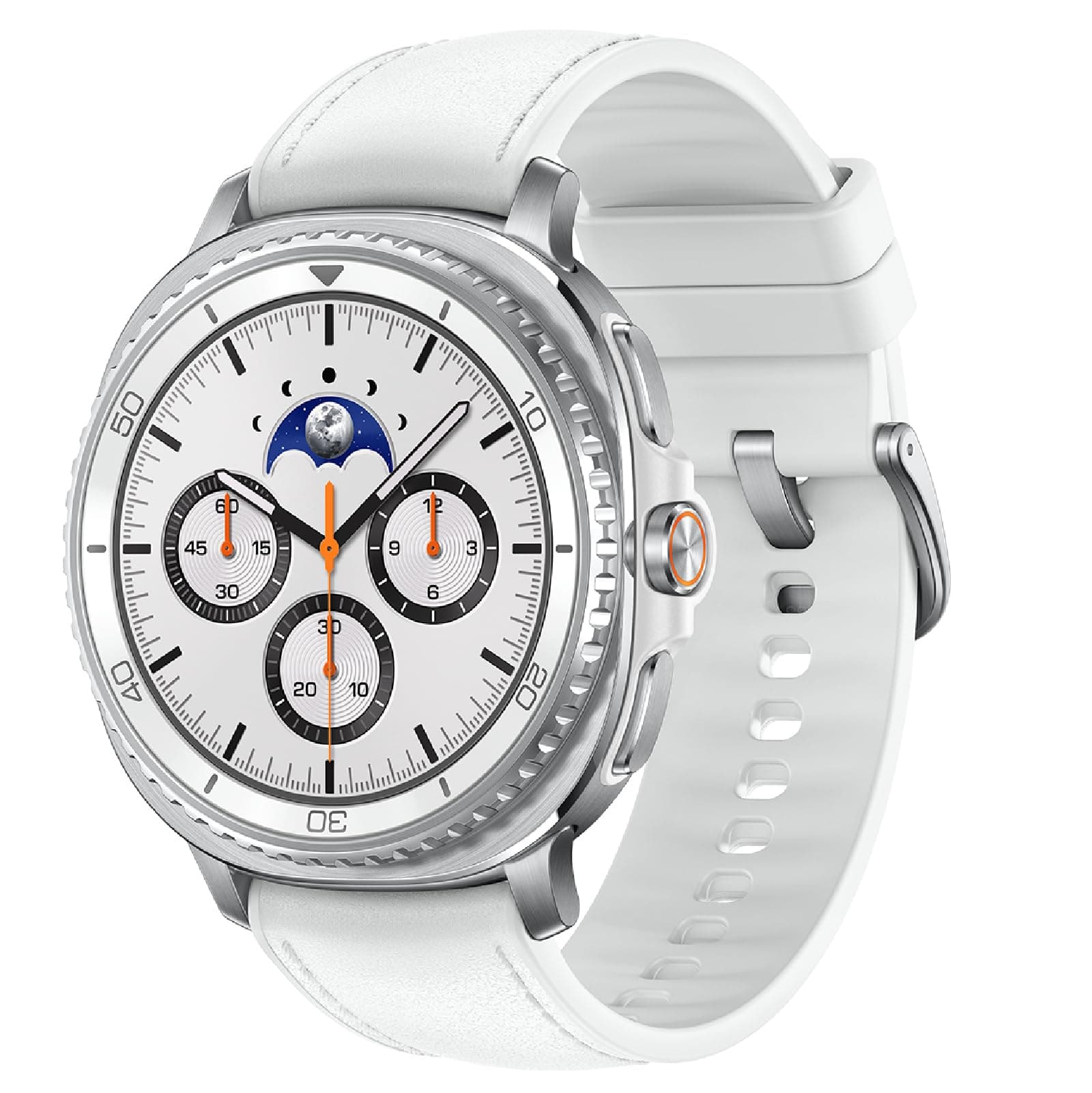 Samsung Galaxy Watch 8 Classic (2025), White, 46mm, LTE Smartwatch