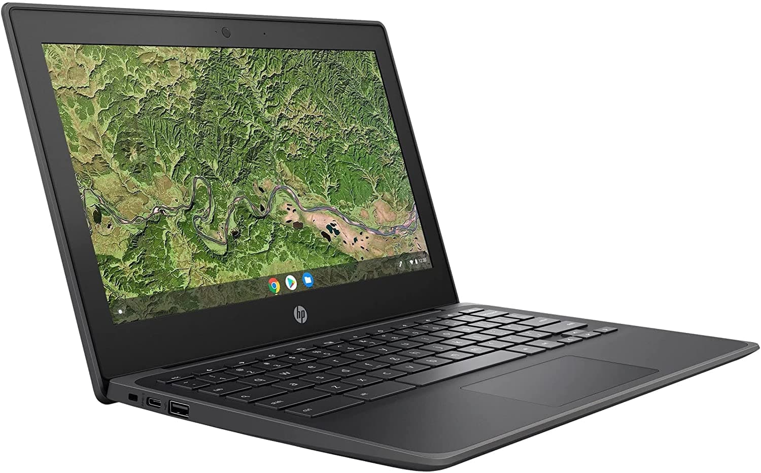 HP 2022 Chromebook 11A G8 Education Edition, 11.6" HD Laptop for Business and Student, AMD A4-9120C(up to 2.4GHz), 4GB Memory, 32GB eMMC, Webcam, USB-C, WiFi, Bluetooth, Chrome OS, JVQ MP, view 3