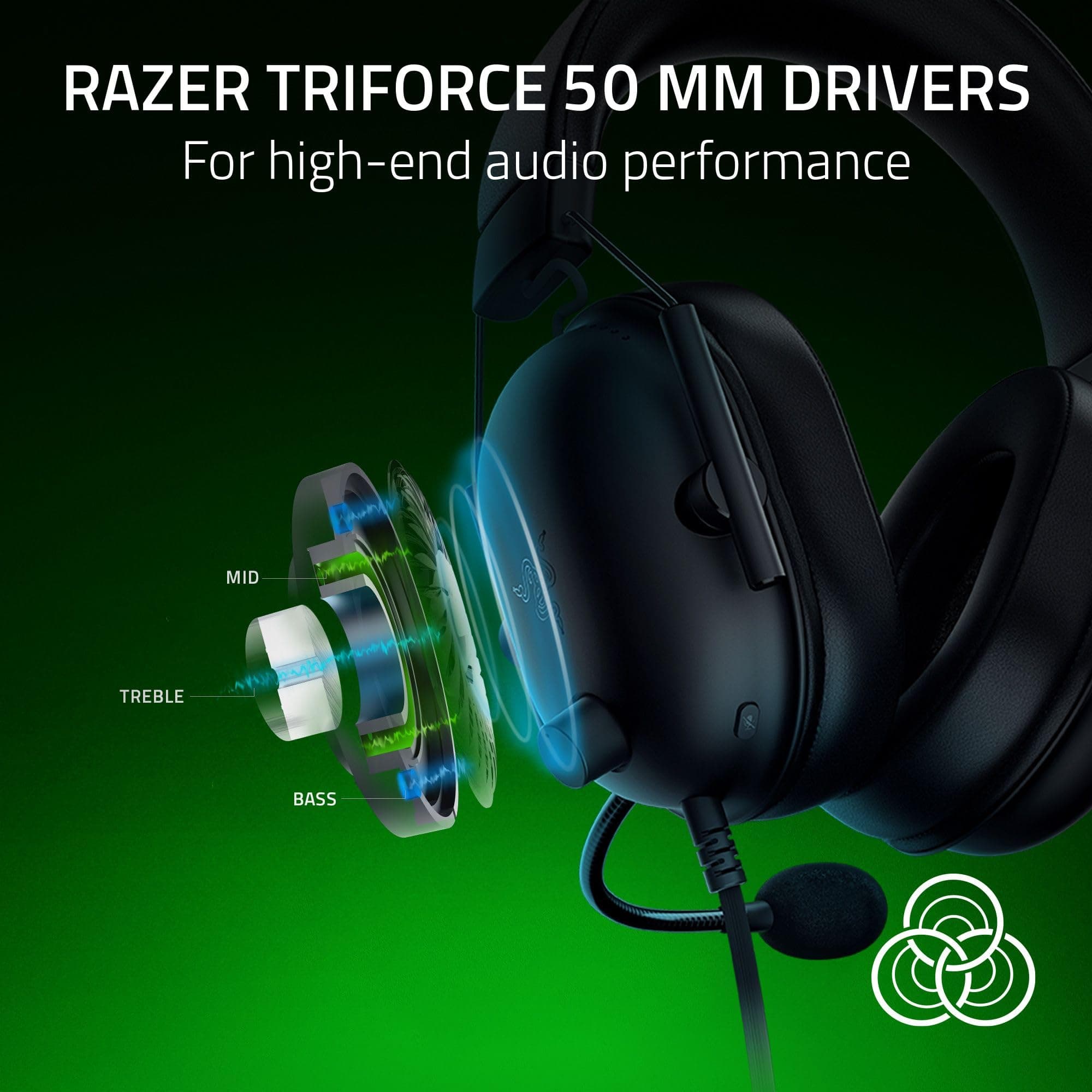 Razer BlackShark V2 X Xbox Gaming Headset, 3.5mm Audio Jack, Black, view 2