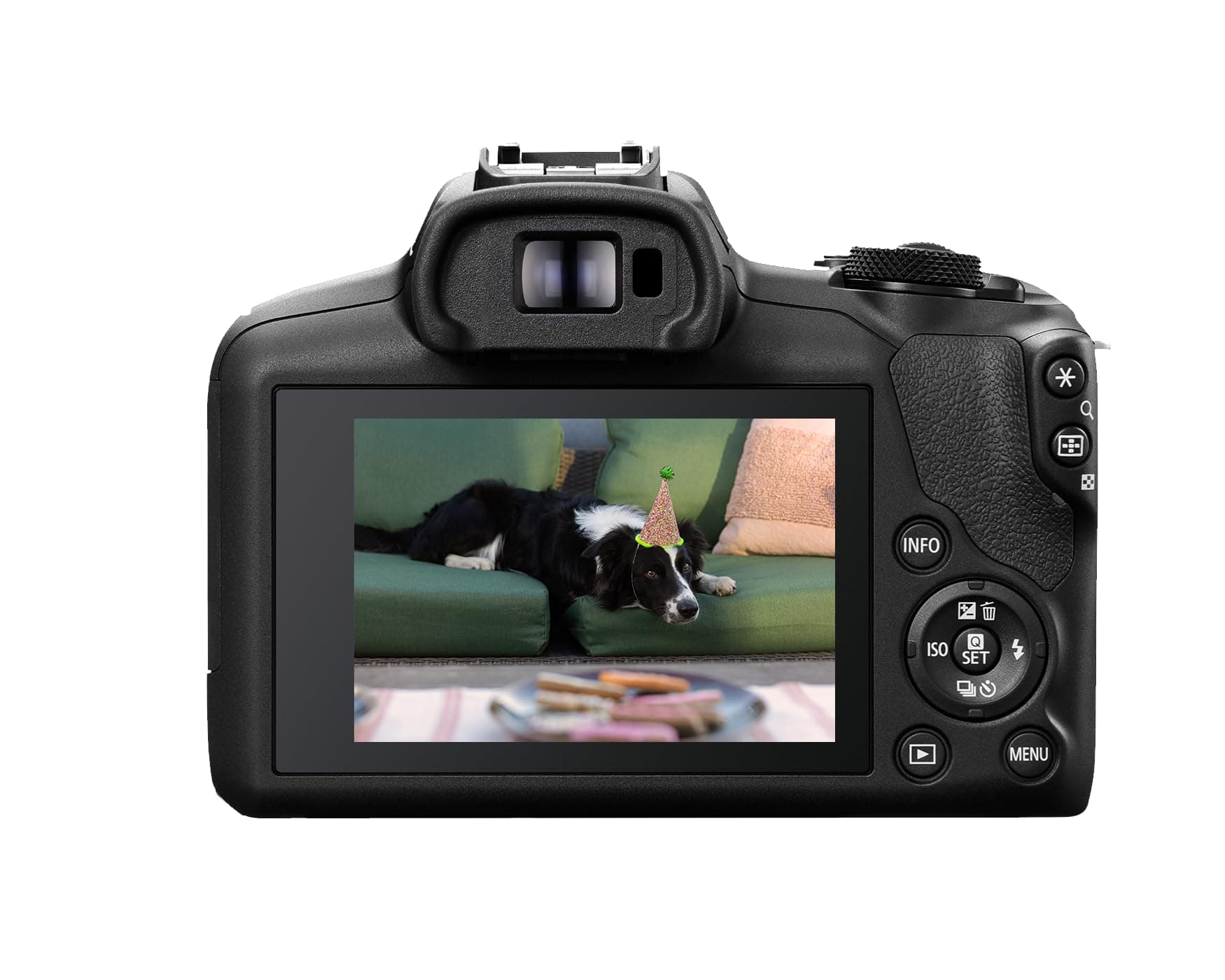 Canon EOS R100 Mirrorless Camera RF-S18-45mm F4.5-6.3 is STM Lens Kit, view 3