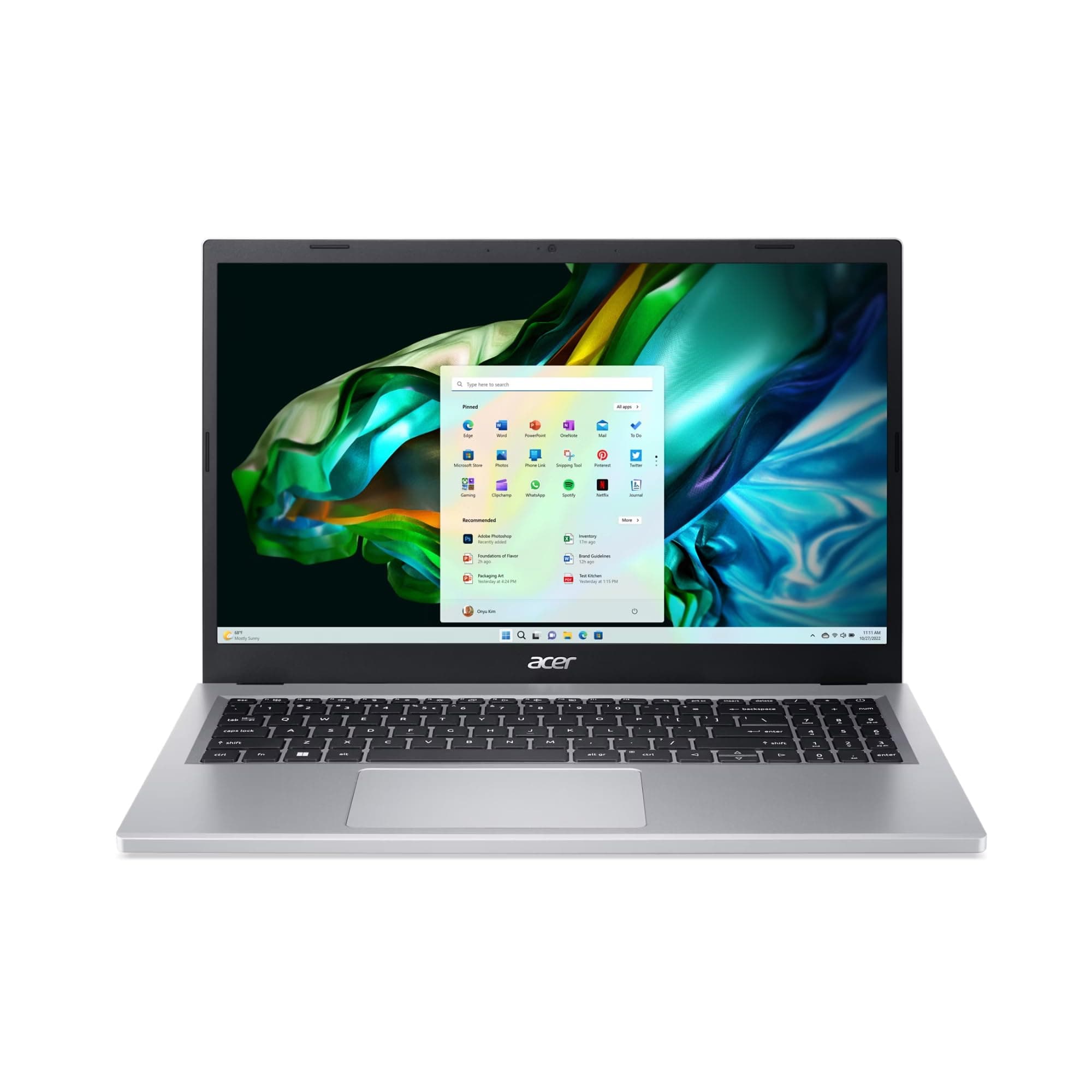 Acer Aspire 3 15 A315-24PT-R288 Ryzen 5 16GB 1TB Silver (Renewed)