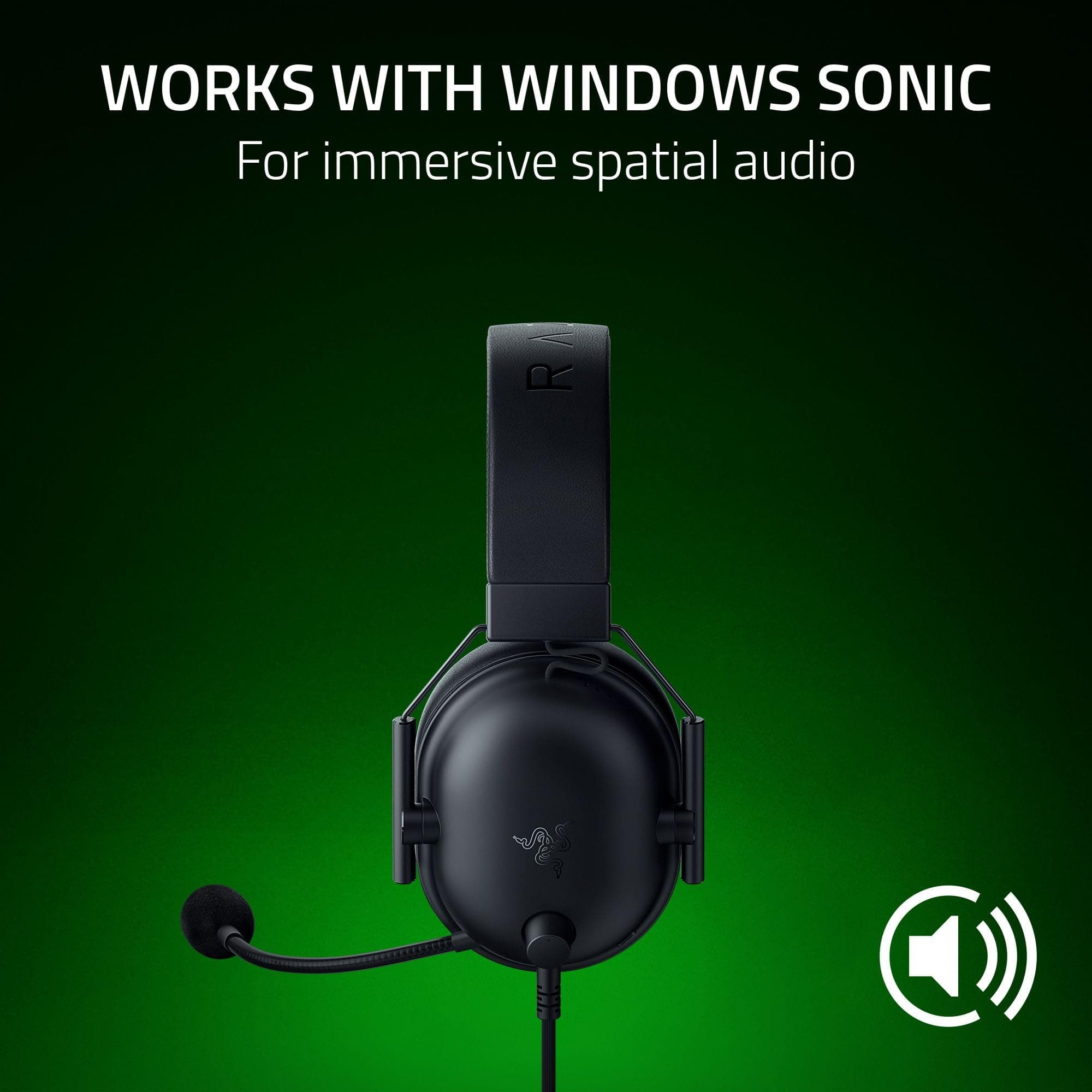 Razer BlackShark V2 X Xbox Gaming Headset, 3.5mm Audio Jack, Black, view 6