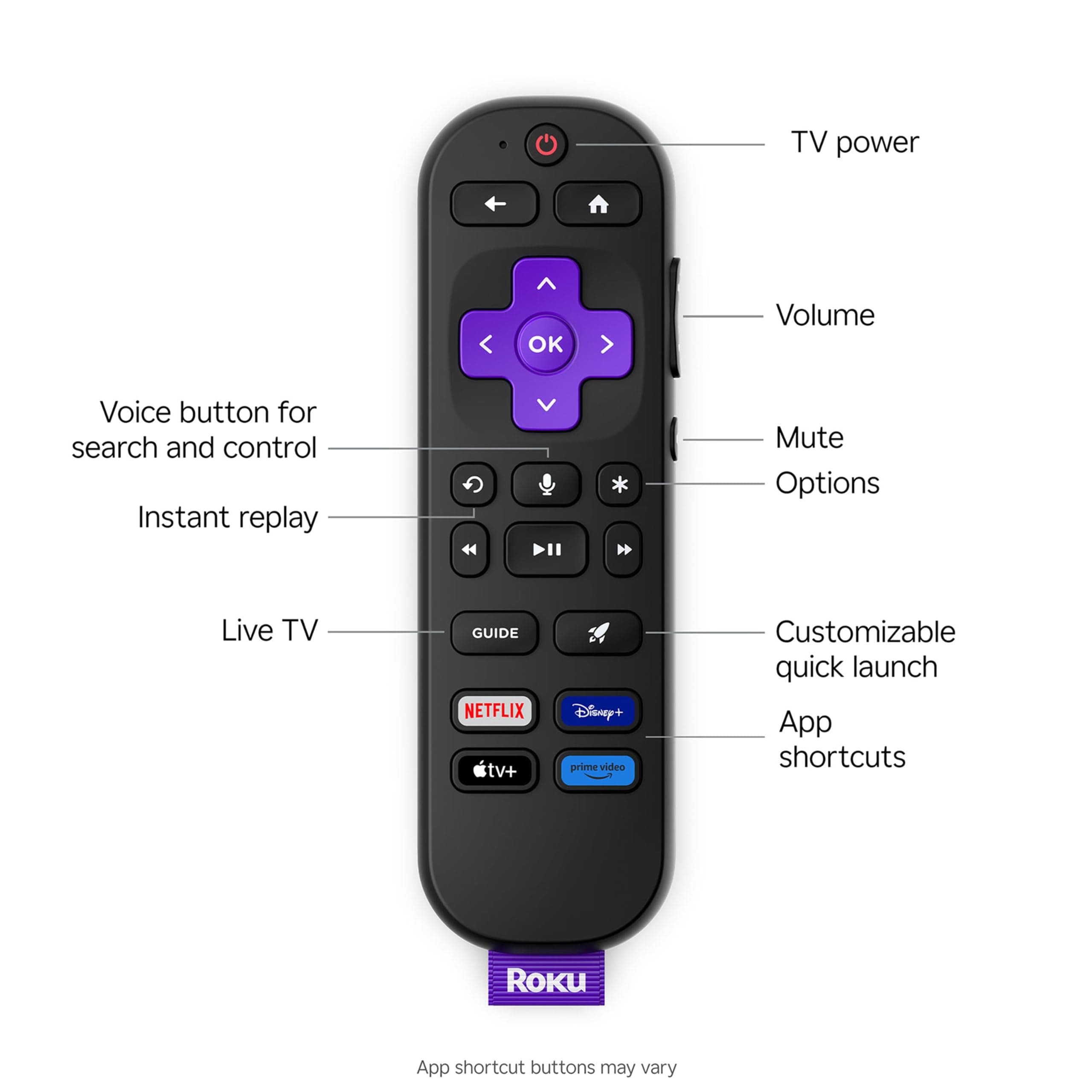Roku 65-Inch Plus Series Smart TV - 4K QLED Mini-LED TV - RokuTV, view 13