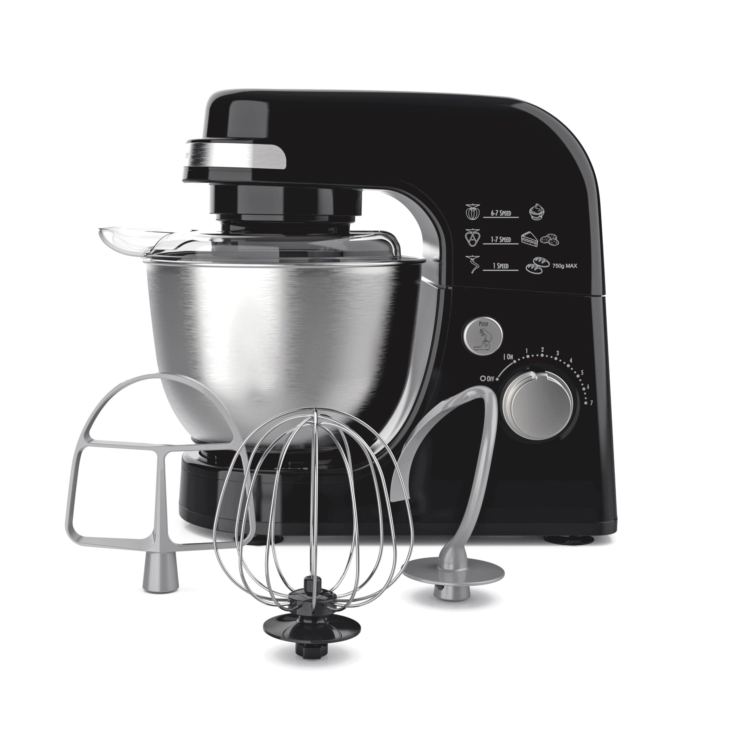 Hamilton Beach 4 Quart Electric Stand Mixer With 7 Speeds