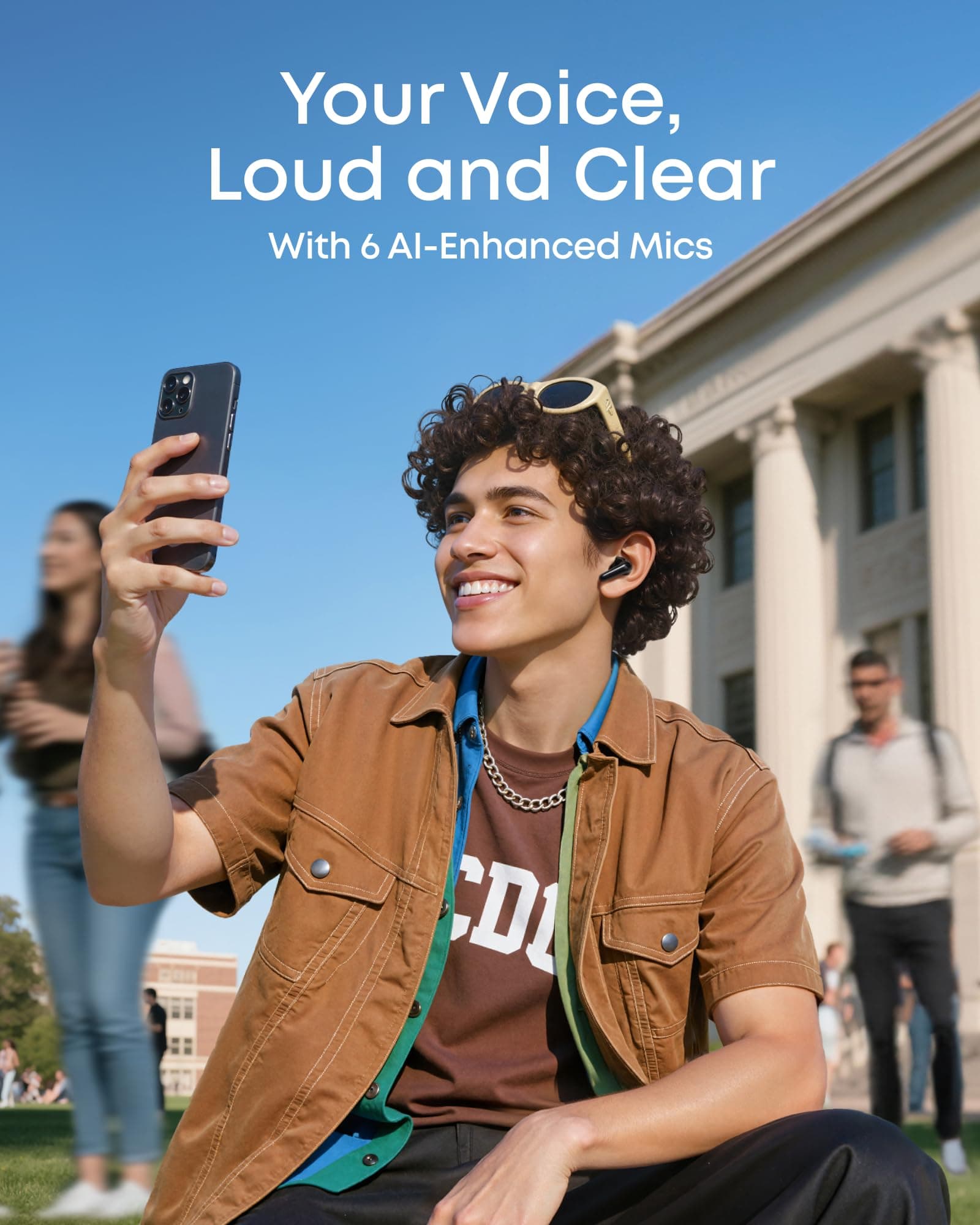 Soundcore P31i by Anker Translation Earbuds with Real-Time Adaptive ANC, view 6