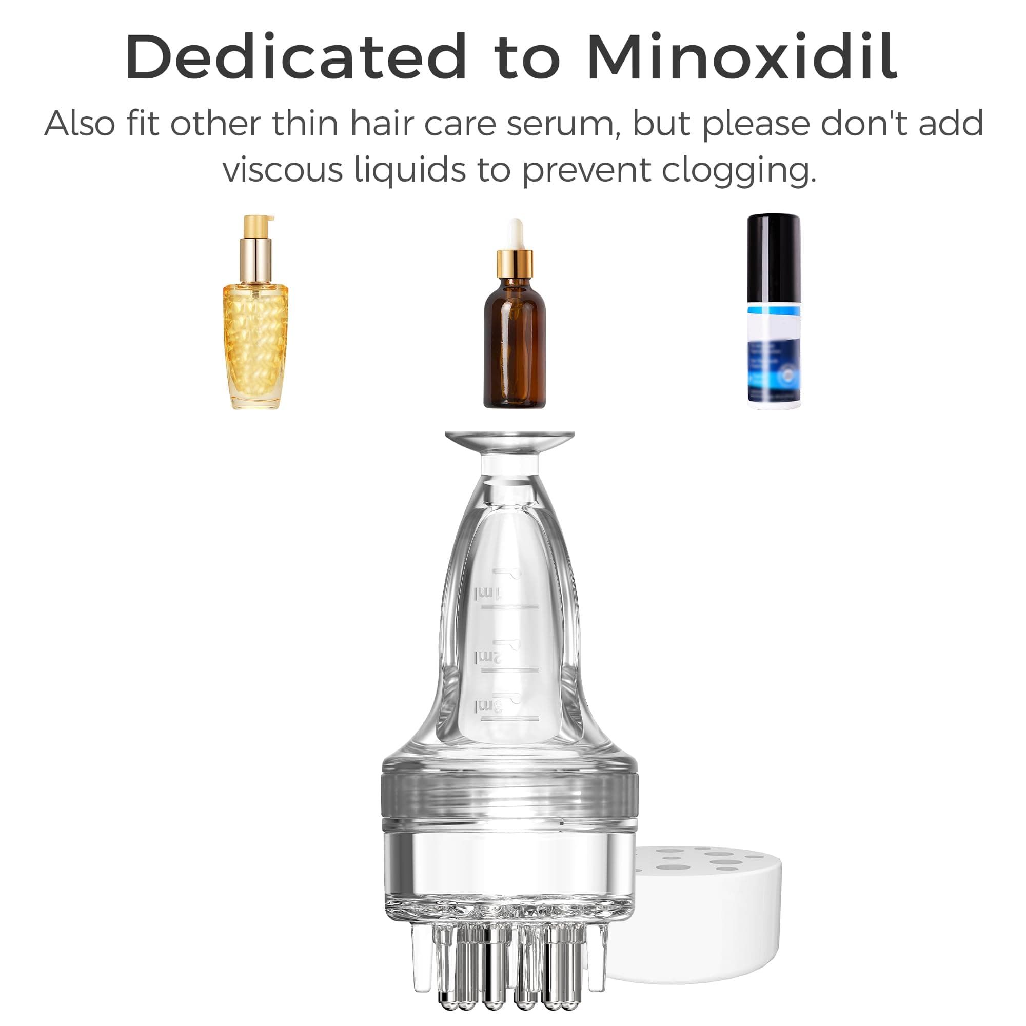 Minoxidil Applicator, Quick Efficient Apply No Messy Hair Serum Applicator, view 8