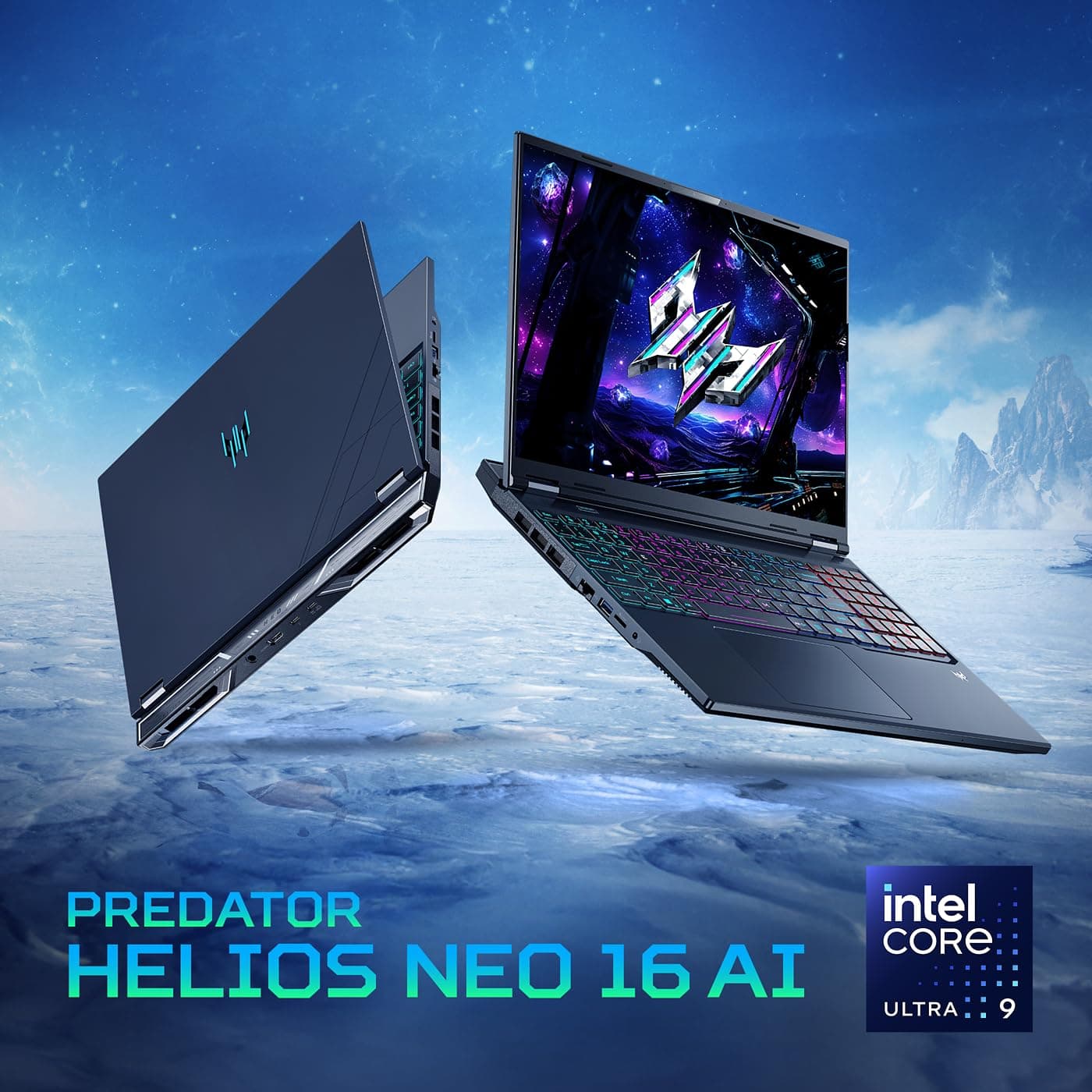 acer Predator Helios Neo 16 AI Gaming Laptop | Intel Core Ultra 9 Processor 275HX | NVIDIA GeForce RTX 5070 Ti | 16" WQXGA 240Hz G-SYNC | 16GB DDR5 | 1TB Gen 4 SSD | Killer Wi-Fi 6E | PHN16-73-92B8, view 4