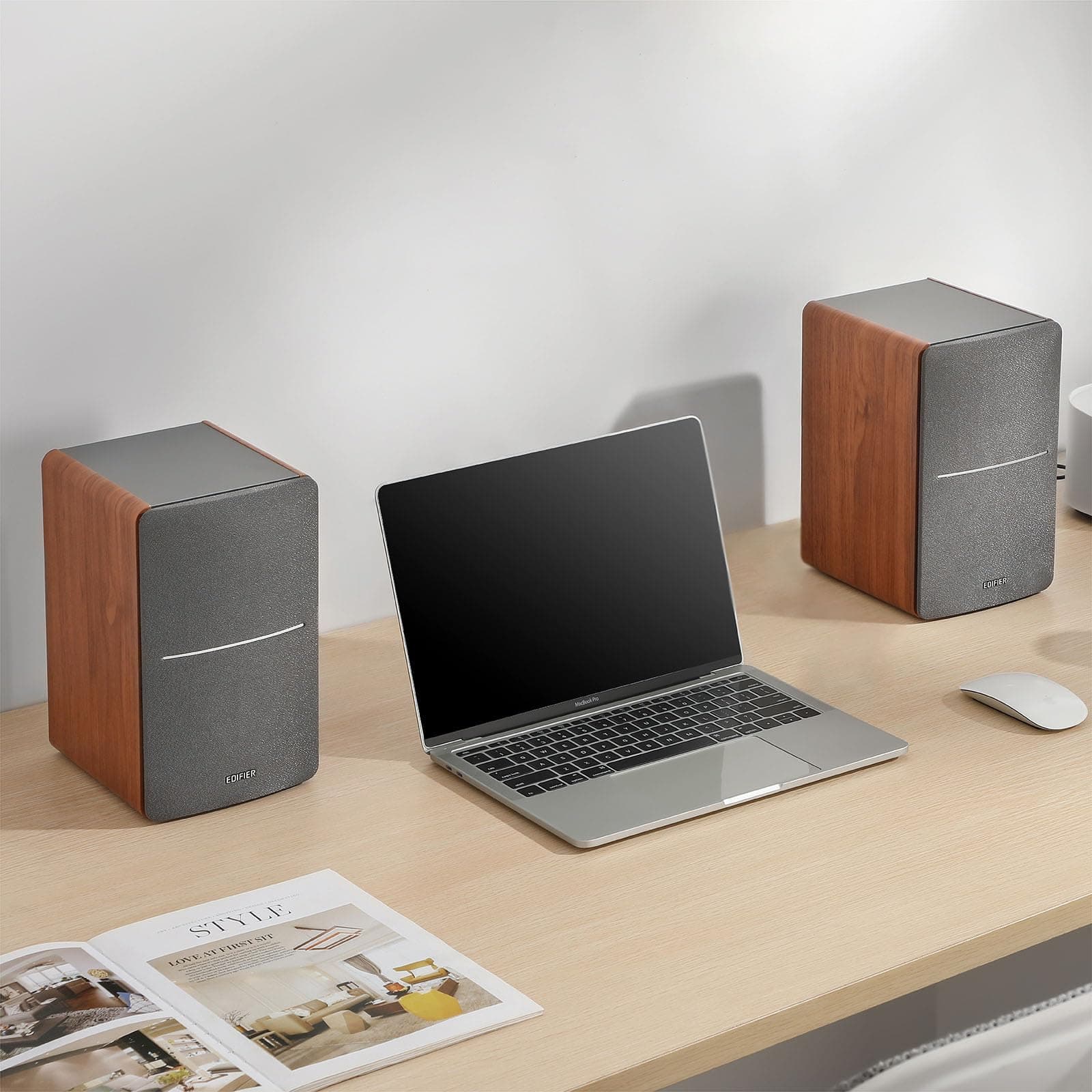 Edifier R1280T Powered Bookshelf Speakers -2.0 Near Field Studio Monitor, view 5