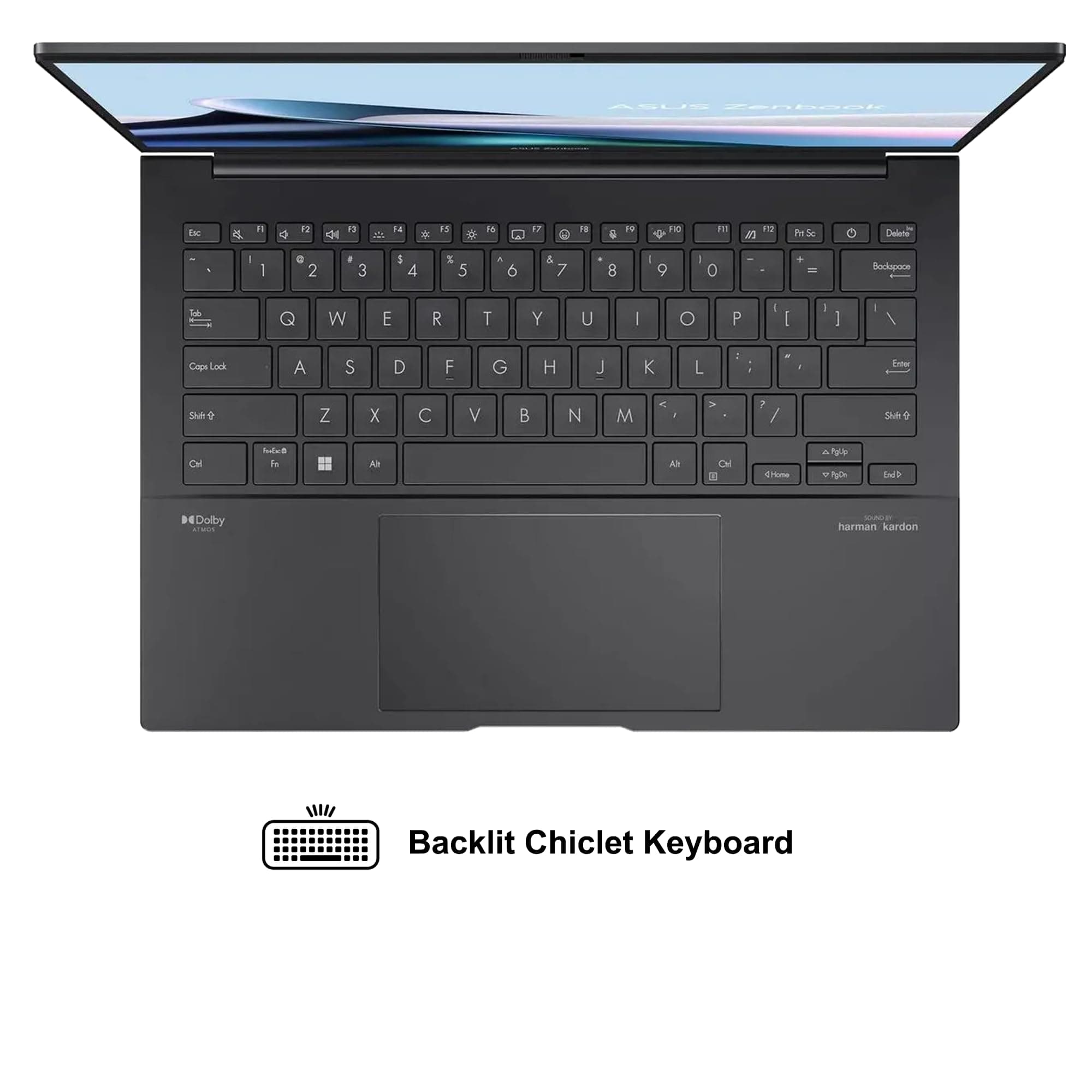 ASUS Zenbook 14 Laptop 14" WUXGA OLED Touch (500nits HDR, 100% DCI-P3) Intel 16-core Ultra 7 255H (>Ultra 9 185H) 16GB RAM 512GB SSD for Creator Business Professional Win11 ICP Hub, view 6