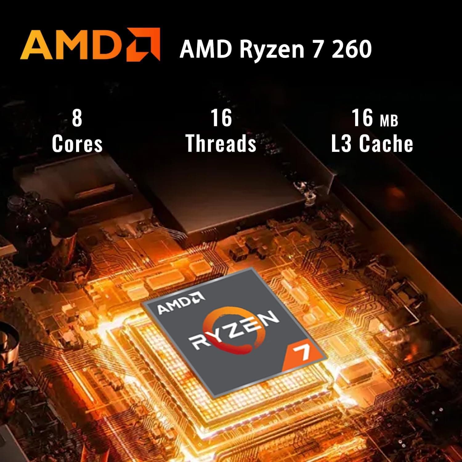ASUS TUF Gaming Laptop A18 inch - AMD Ryzen 7 260 Beat i9-13905H - NVIDIA RTX 5060-18" WUXGA Display 144Hz - 32GB RAM - 1TB PCIe SSD -RGB Backlit Keyboard - Thunderbolt 4 - FHD Camera - HDMI Cable, view 4