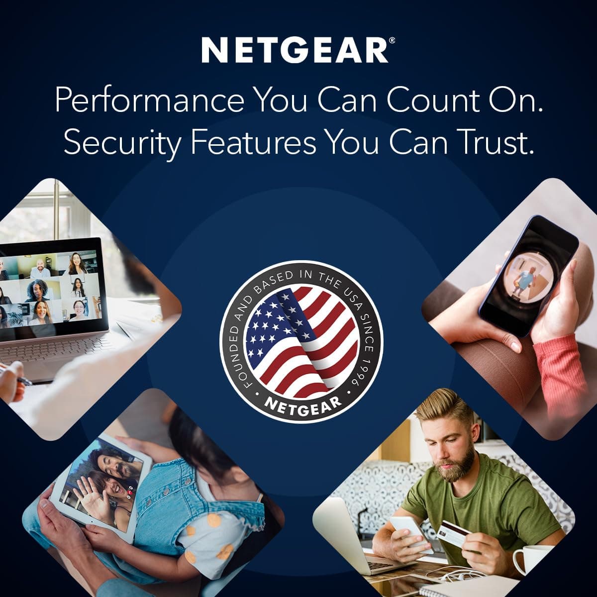 NETGEAR Nighthawk WiFi 6 Router (RAX30) - Security Features, 5-Stream Dual-Band Gigabit Router, AX2400 Wireless Speed (Up to 2.4 Gbps), Covers Up to 2,000 sq.ft. and 20 Devices, view 3