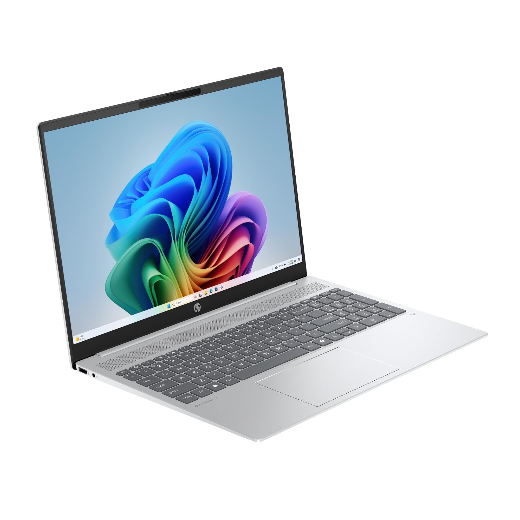 HP OmniBook 5 Laptop: Ryzen AI 7 350, 16GB DDR5 RAM, 512GB SSD, 16" 2K (1920x1200) Non-Touch IPS Display, Windows 11, view 3