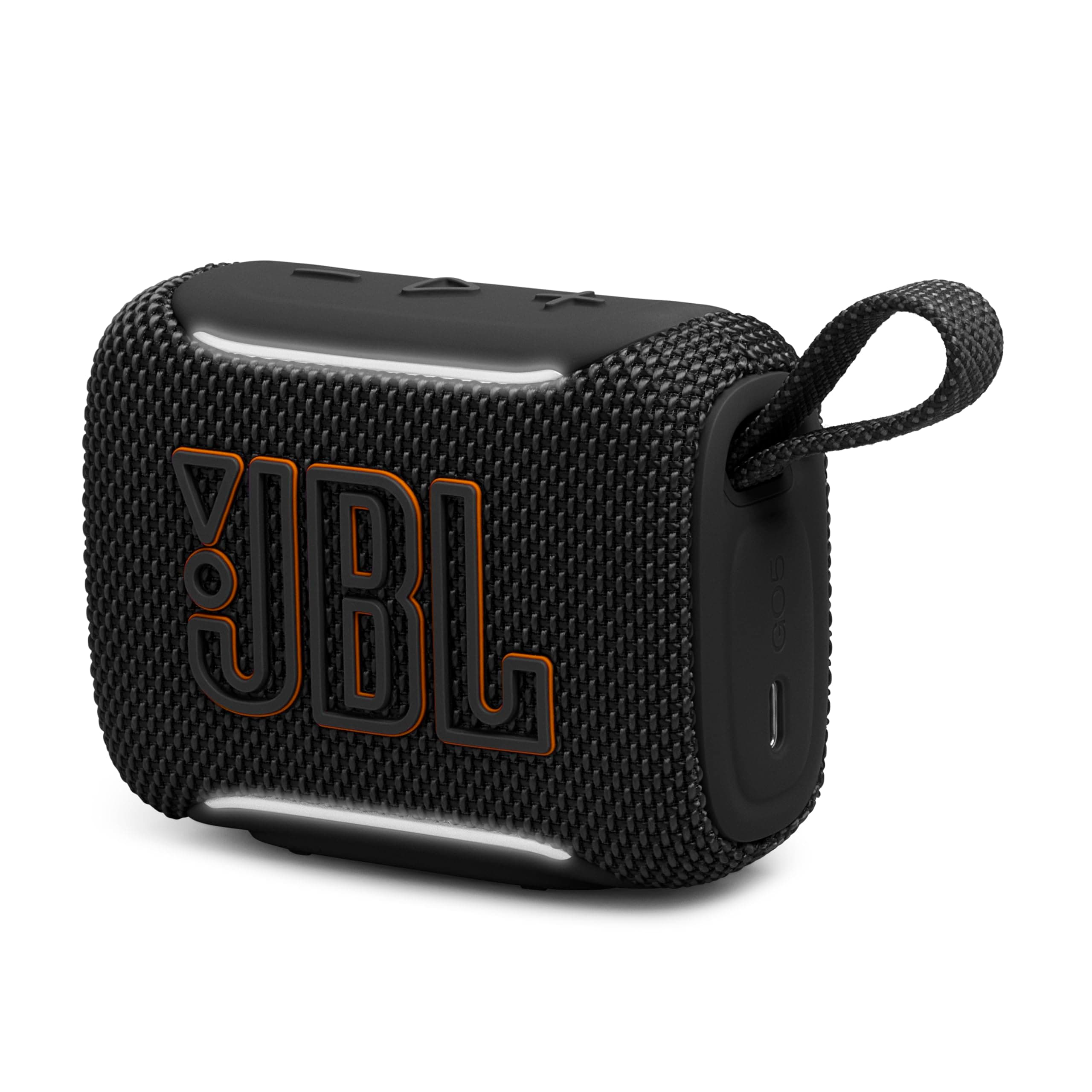 JBL Go 5 Portable Bluetooth Speaker, Waterproof and Dustproof - Black, view 3