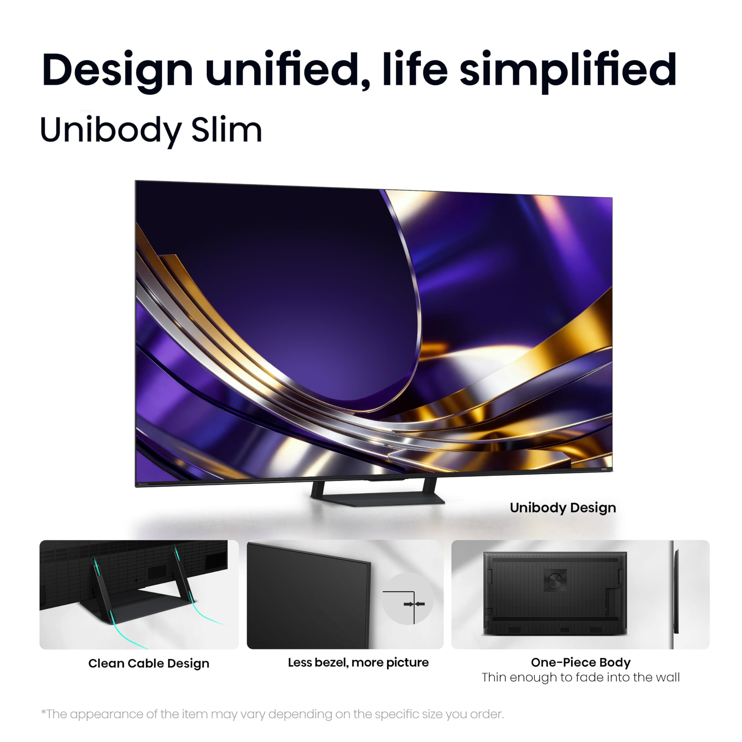 Hisense 65" U7 Mini-LED ULED 4K UHD Best Premium Gaming HDR Smart Fire TV (65U7SF, 2026 New) - Hi-QLED, Native 165Hz, VRR 330, Dolby Vision IQ · Atmos, IMAX Enhanced, Anti-Reflection, 2.1.2 Ch, Alexa+, view 14