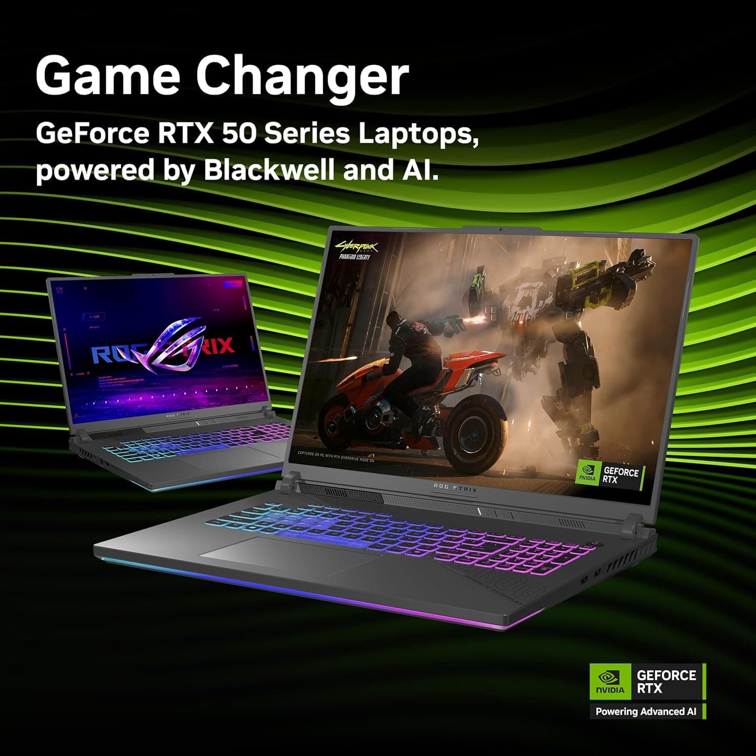 ASUS ROG Strix G18 Latest AI Gaming Laptop Copilot+ 18" 240Hz 2.5K Display, view 3