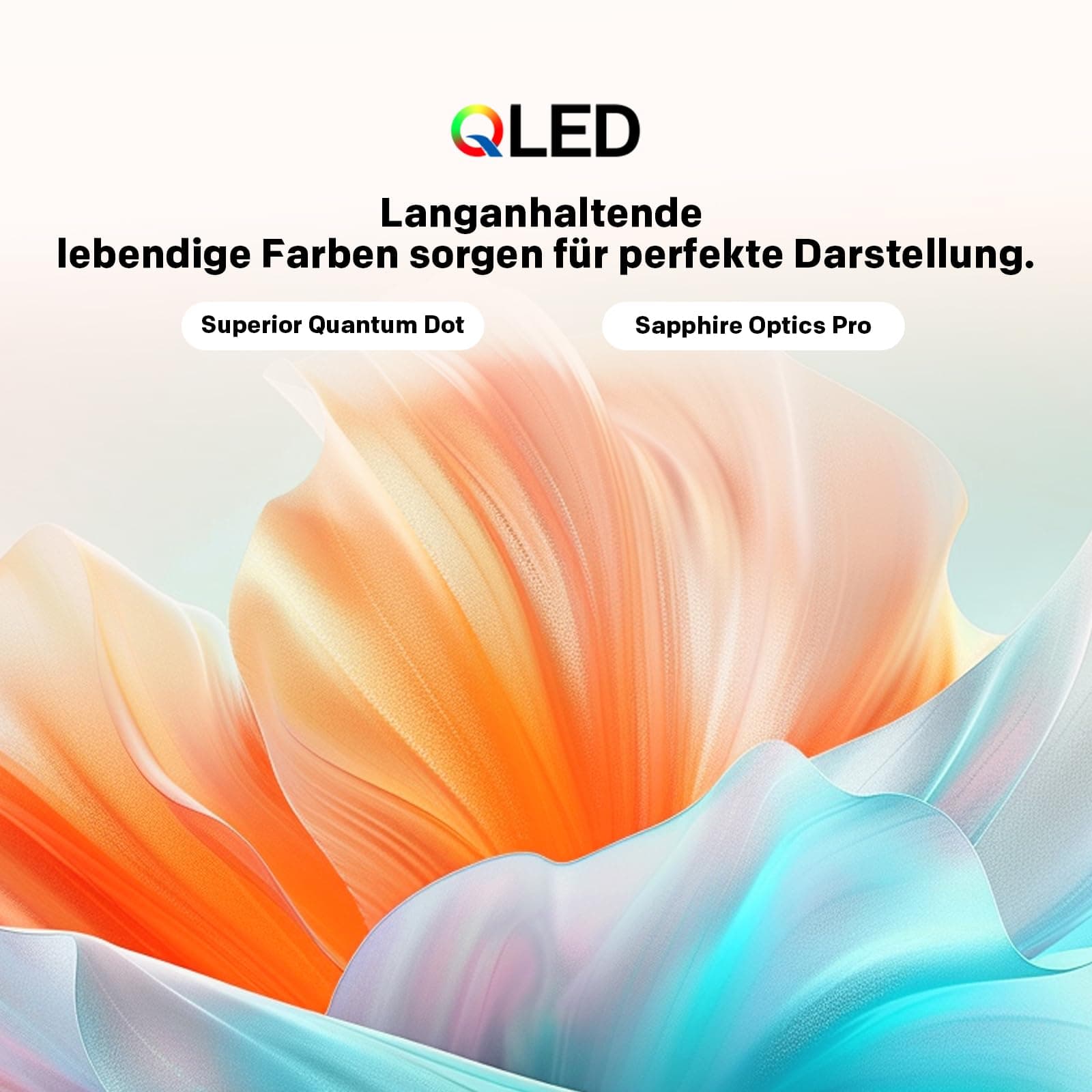coocaa 40 Zoll Fernseher, 100cm, QLED FHD Smart TV, Superior QLED Tech, HDR10, HLG, 1.5GB RAM für flüssiges Streaming, Dolby Audio, Triple Tuner DVB-T/-T2/-C/-S/-S2 CI+,Bluetooth 5.1, 40CTQH38Z, 2026, view 4