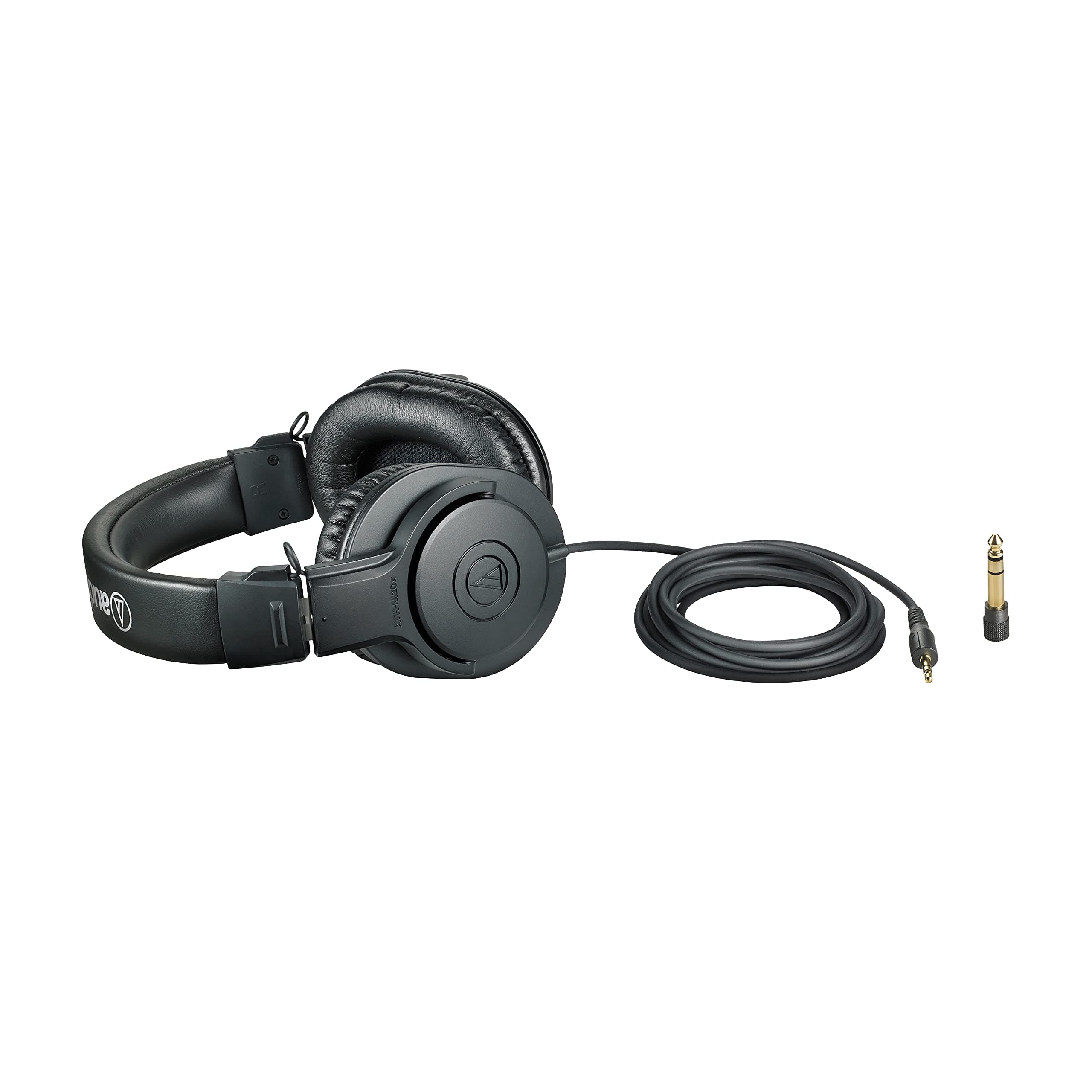 Audio-Technica ATH-M20x Professional Studio Monitor Headphones, Black, view 4