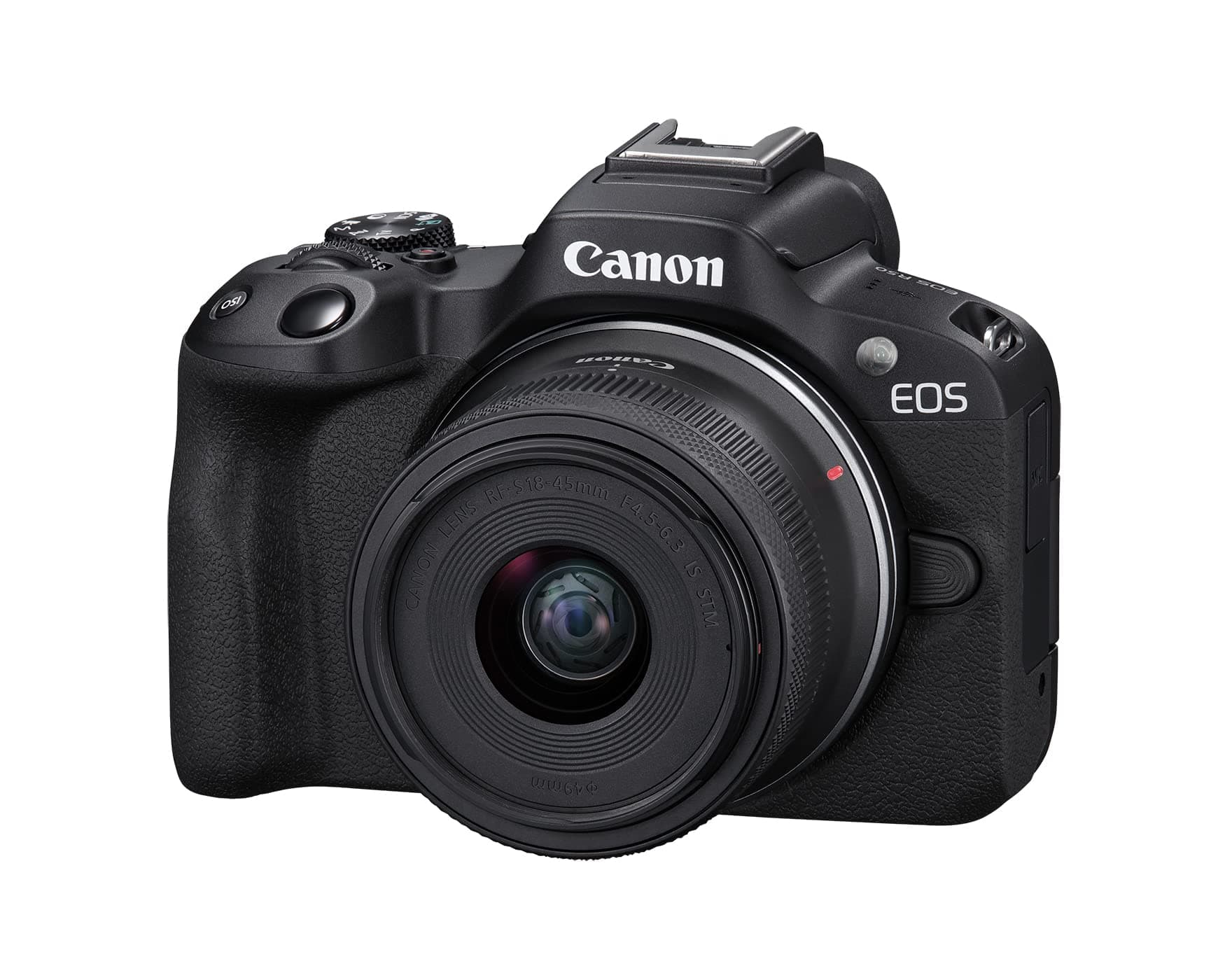 Canon EOS R50 Mirrorless Camera RF-S18-45mm F4.5-6.3 is STM Lens Kit, view 2