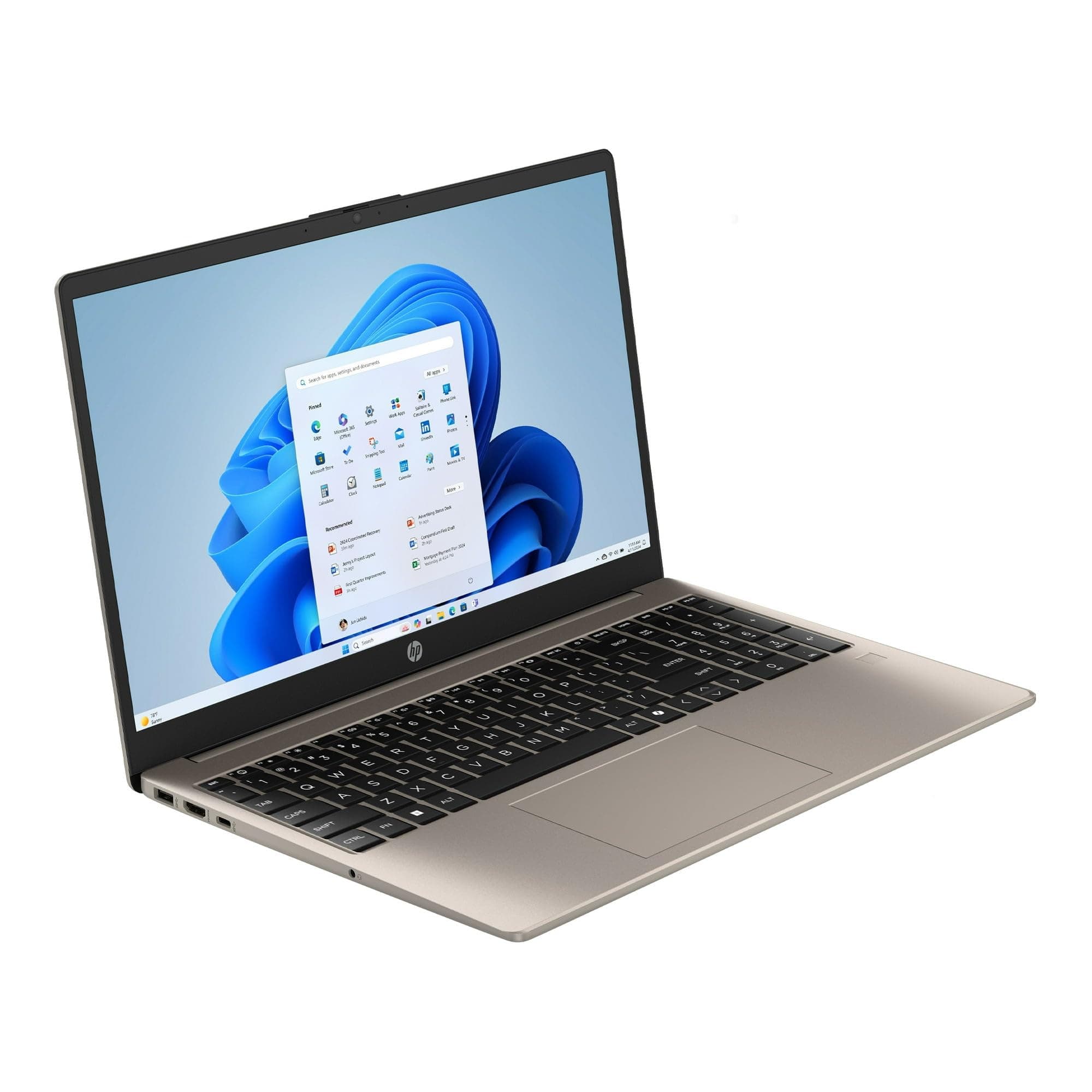 HP Pavilion 15.6" FHD Touchscreen Anti-Glare Laptop, 16GB RAM, 1TB SSD Storage, Intel Core Processor up to 3.8GHz, Up to 11 Hours Long Battery Life, Type-C, HDMI, Windows 11 Pro, Cozy Cashmere, view 3
