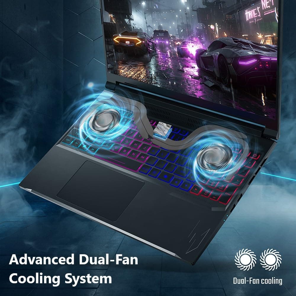 Acer Nitro V 16S AI Gaming Laptop | AMD Ryzen 7 260 Processor | NVIDIA GeForce RTX 5060 Laptop GPU (572 AI Tops) | 16" WUXGA IPS 180Hz Display | 32GB DDR5 | 1TB Gen 4 SSD | Wi-Fi 6 | ANV16S-41-R2AJ, view 8