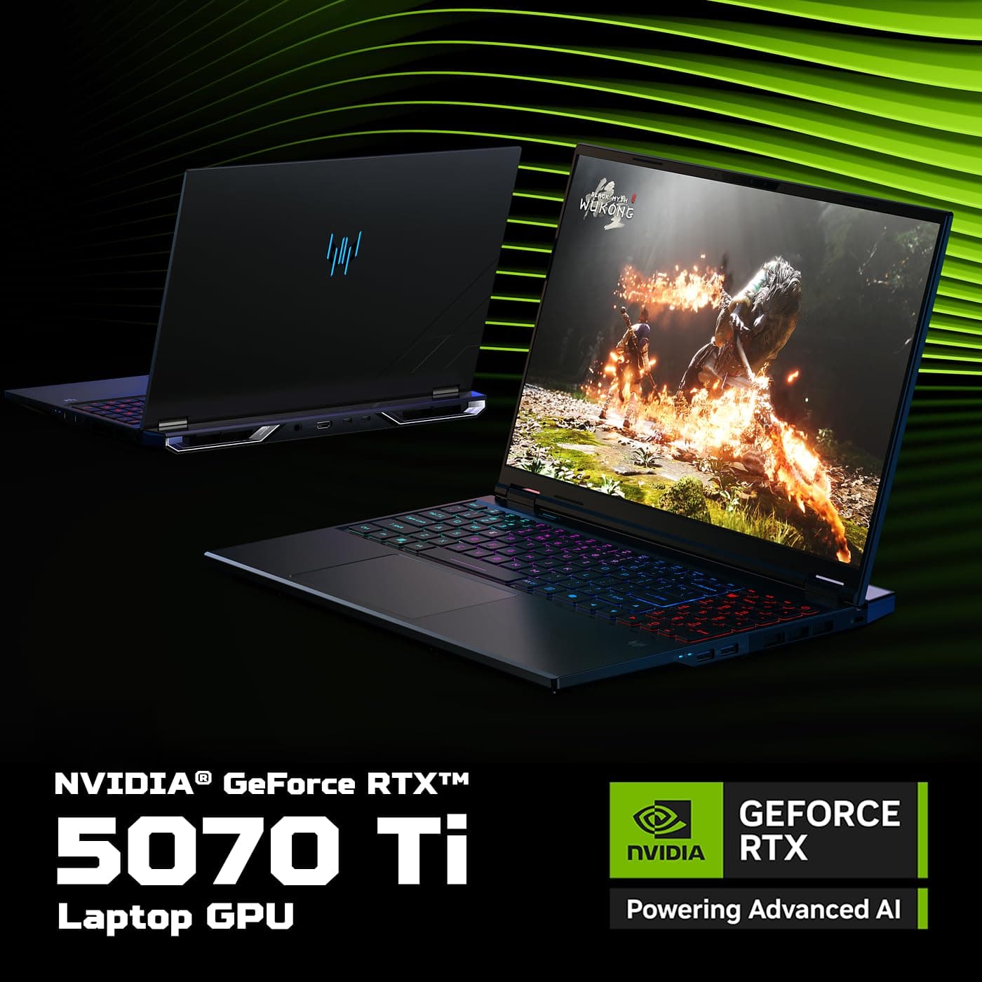 acer Predator Helios Neo 16 AI Gaming Laptop | Intel Core Ultra 9 Processor 275HX | NVIDIA GeForce RTX 5070 Ti | 16" WQXGA 240Hz G-SYNC | 16GB DDR5 | 1TB Gen 4 SSD | Killer Wi-Fi 6E | PHN16-73-92B8, view 5