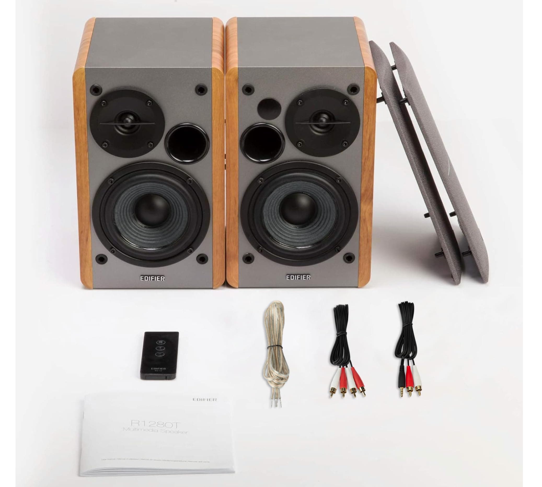Edifier R1280T Powered Bookshelf Speakers -2.0 Near Field Studio Monitor, view 4