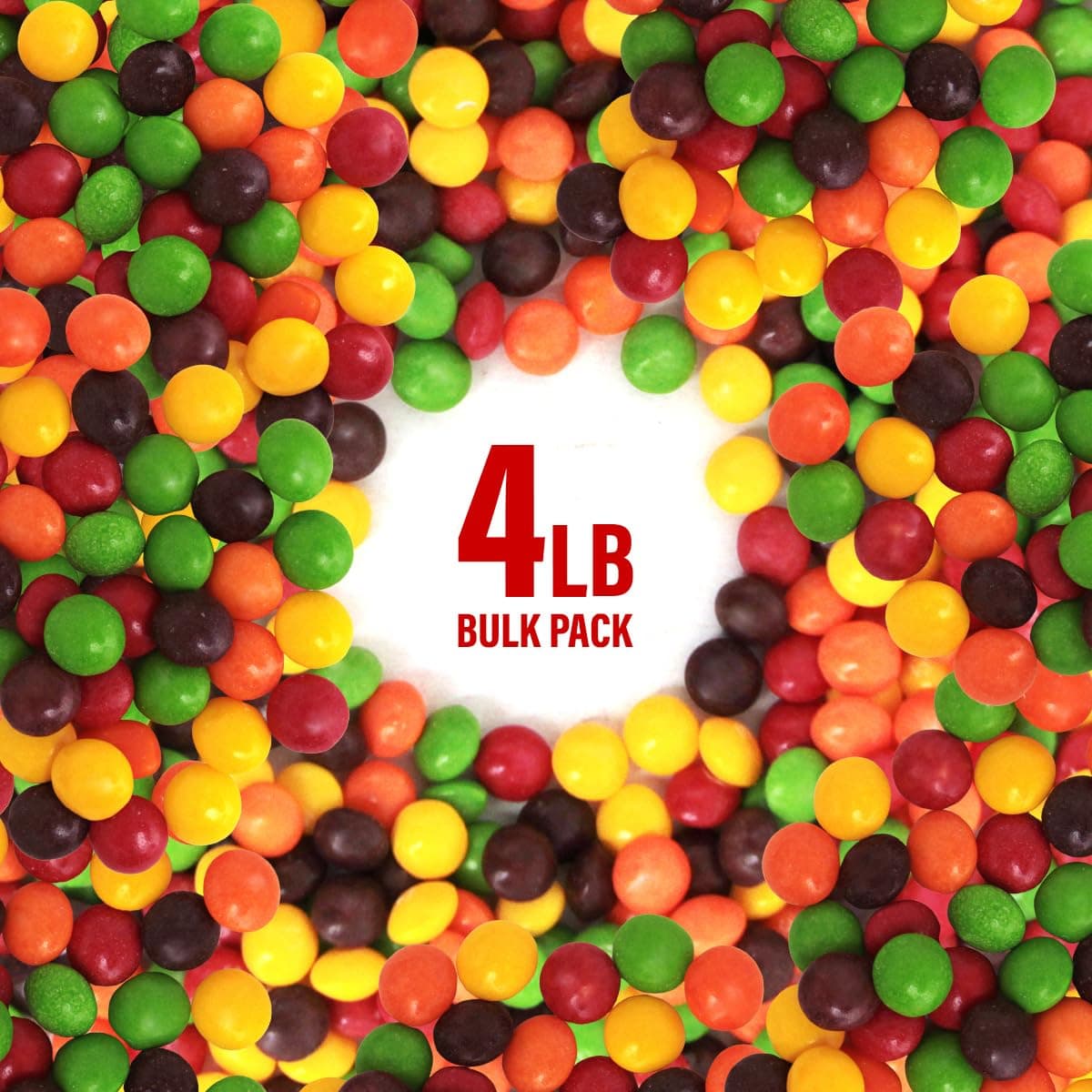 ChewySkittles Bulk Candy 4 lb Bag, Original Fruity Candy for Parties, view 3