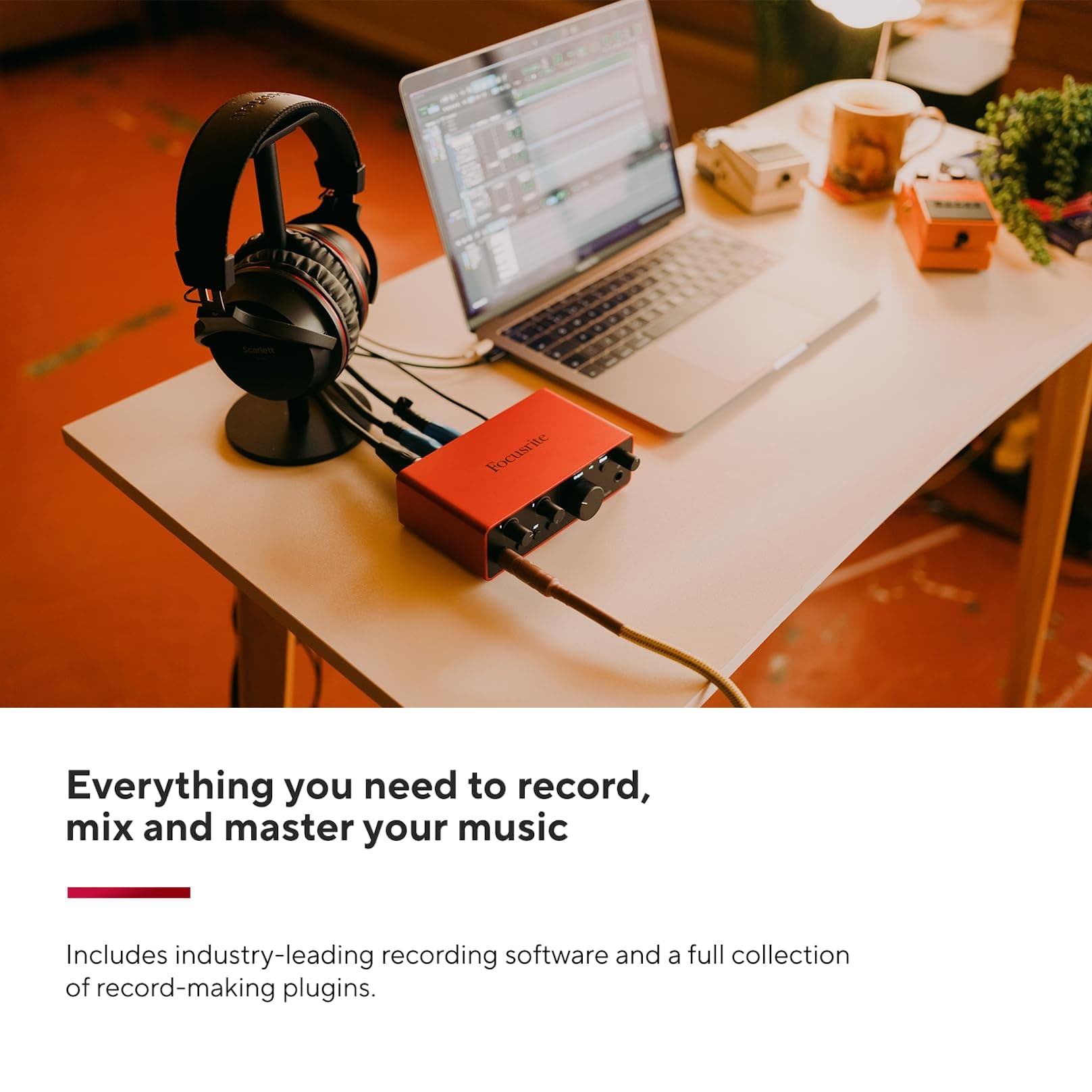 Focusrite Scarlett Solo 4th Gen USB-C Audio Interface, view 9