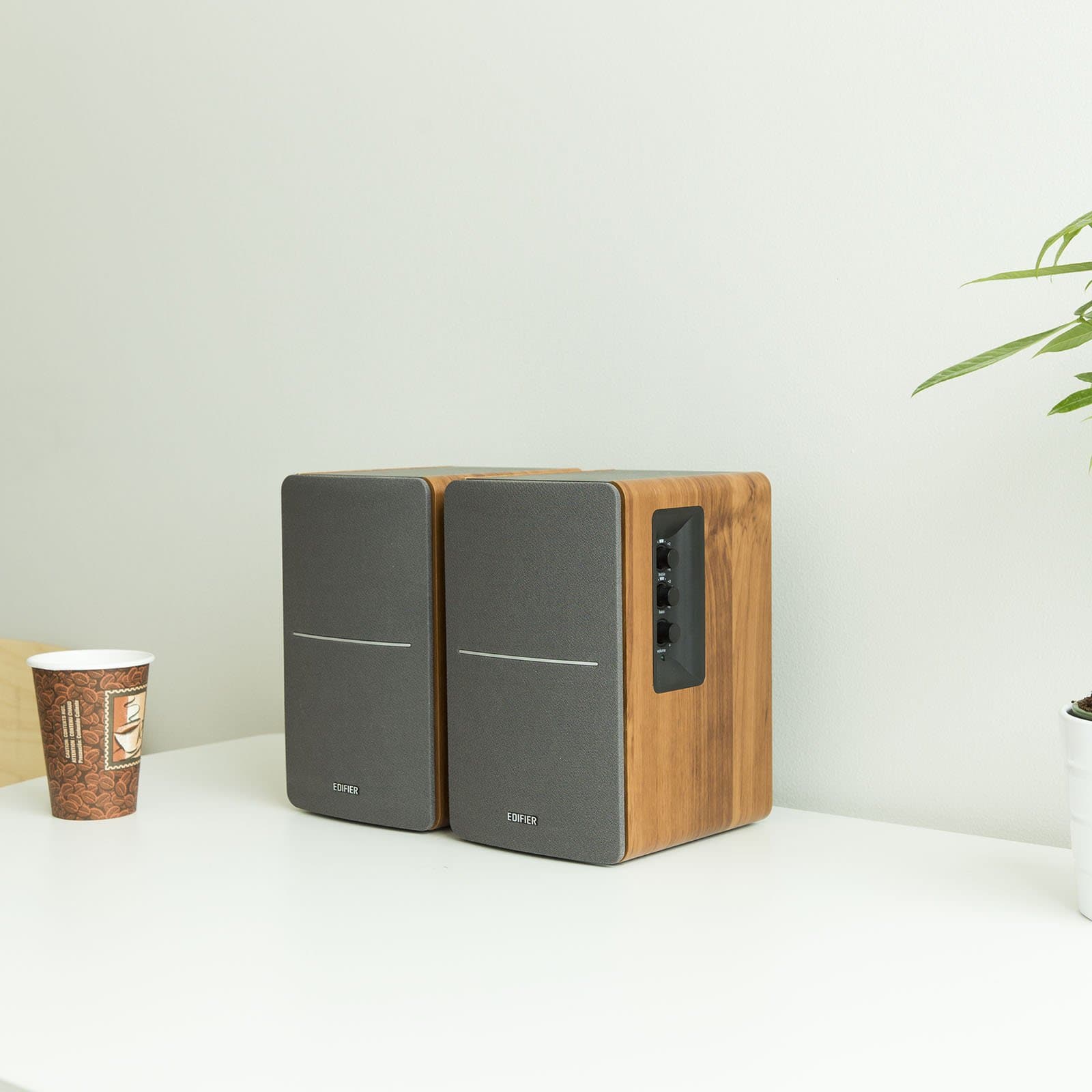 Edifier R1280T Powered Bookshelf Speakers -2.0 Near Field Studio Monitor, view 6