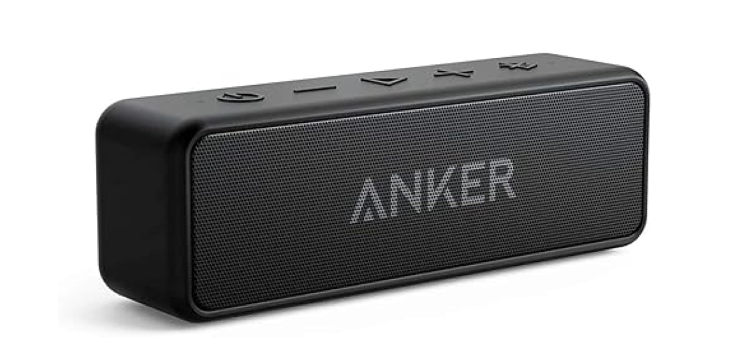 Anker soundcore 2 Portable Bluetooth Speaker, 24-Hour Playtime, IPX7