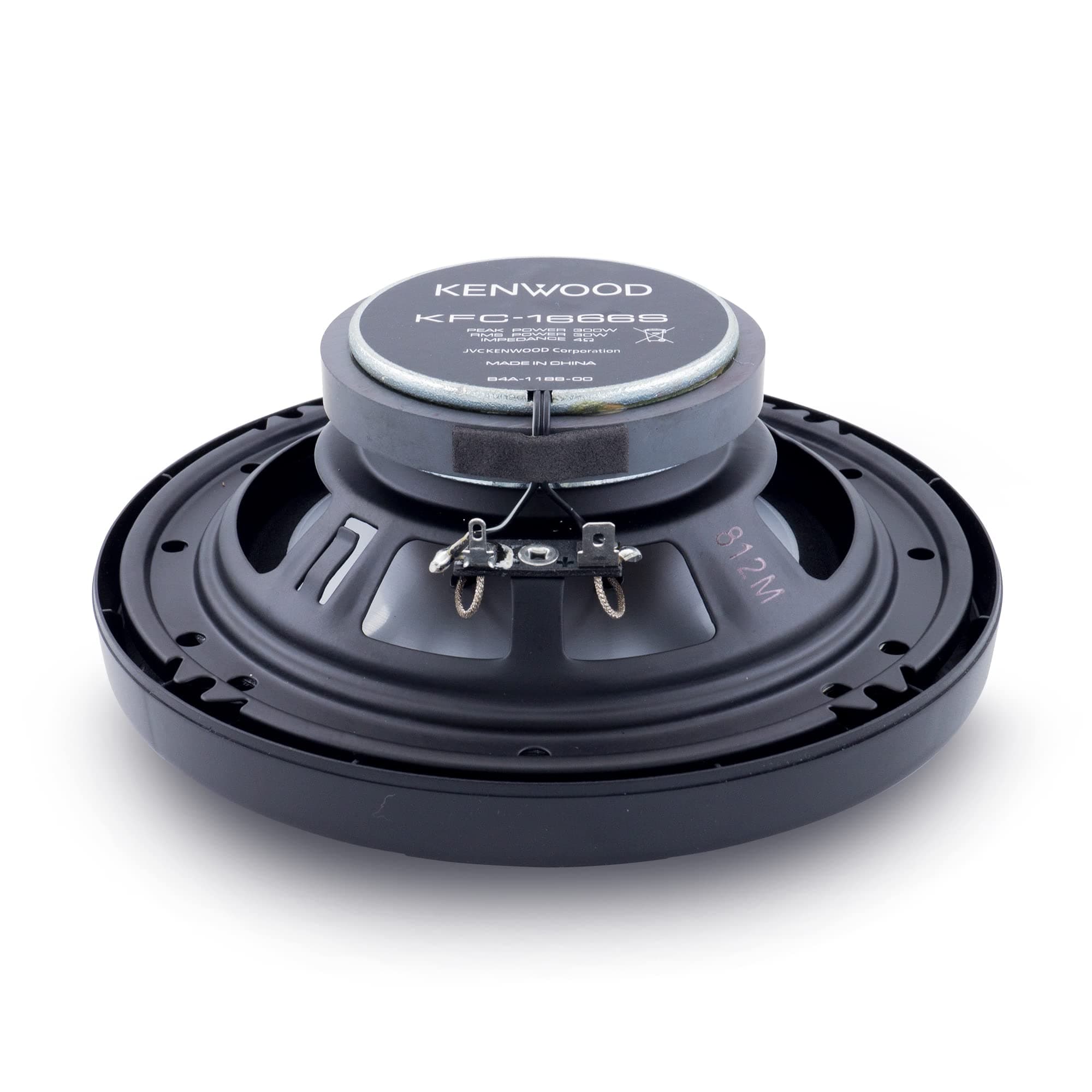 Kenwood KFC-1666S Car Stereo Speaker 6-1/2" 2-Way Speakers with Powerful Sound and Easy Installation - Elevate Your Car Audio, view 5